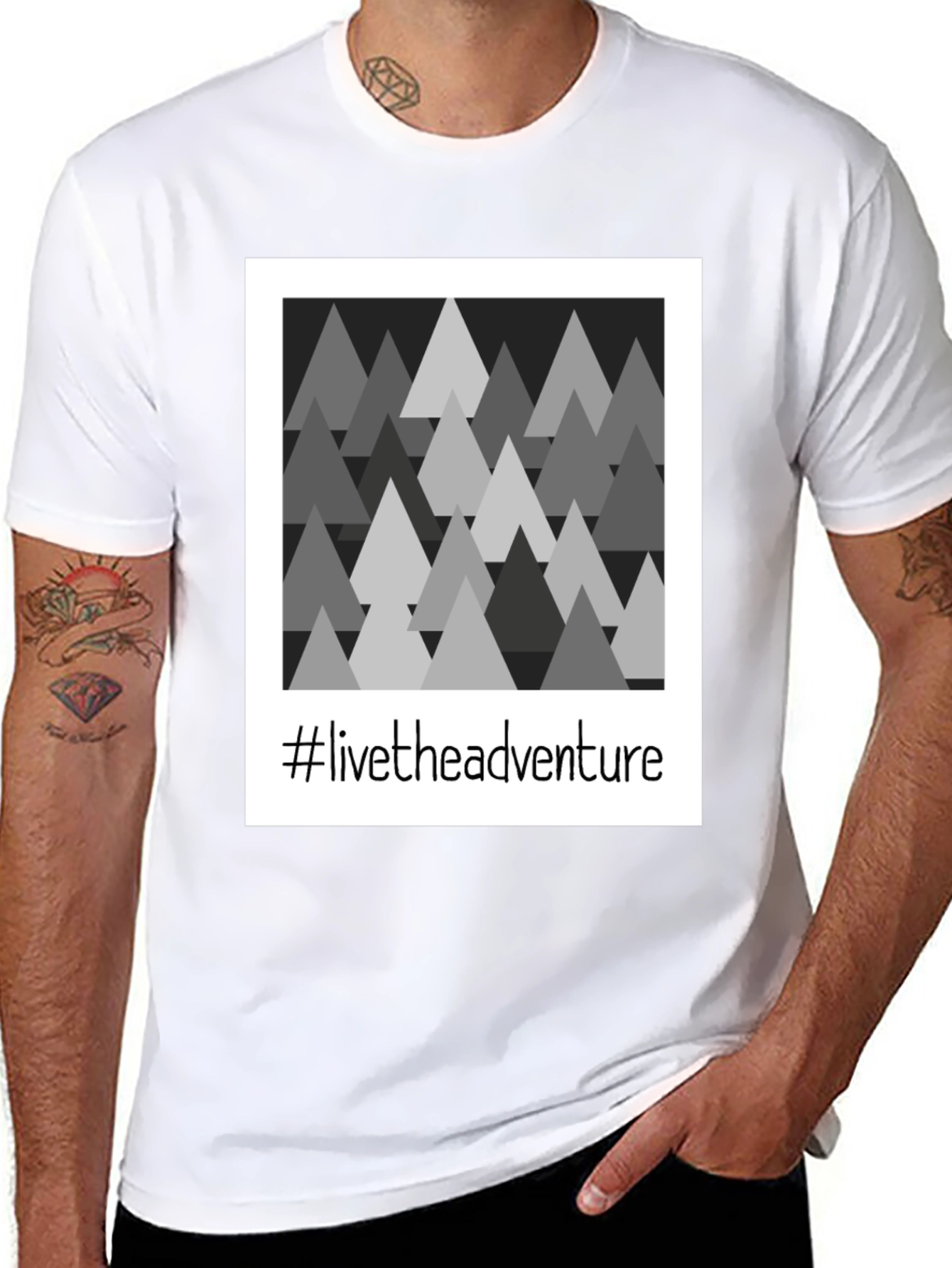 Camiseta Negra Aventura
