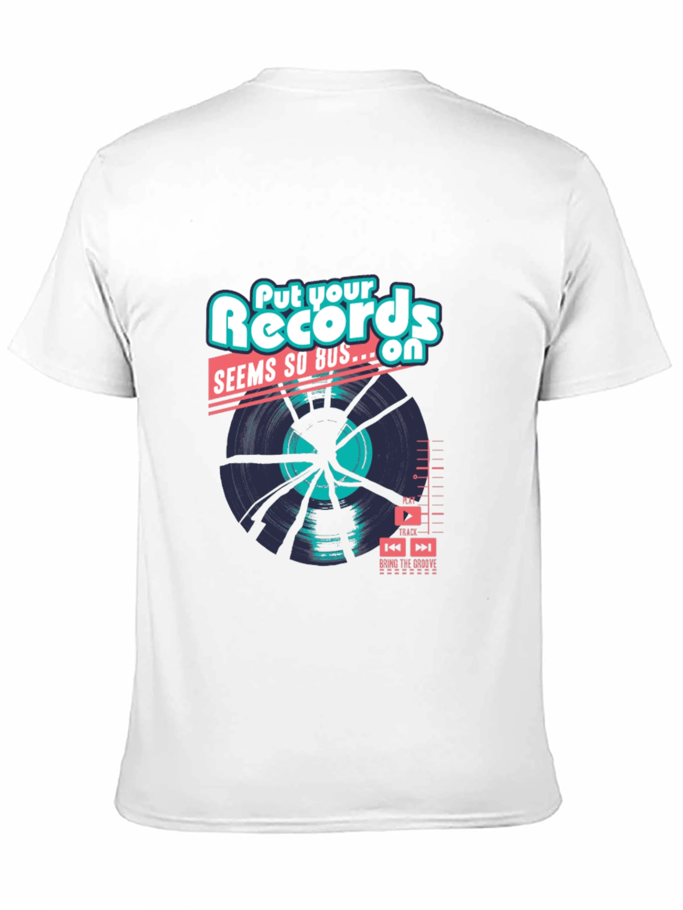 Camiseta Negra: Records Seems So Bus...On