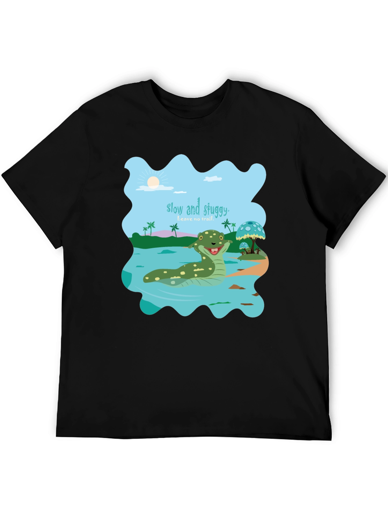 Camiseta Hombre Diseño Original Slow and Sluggy