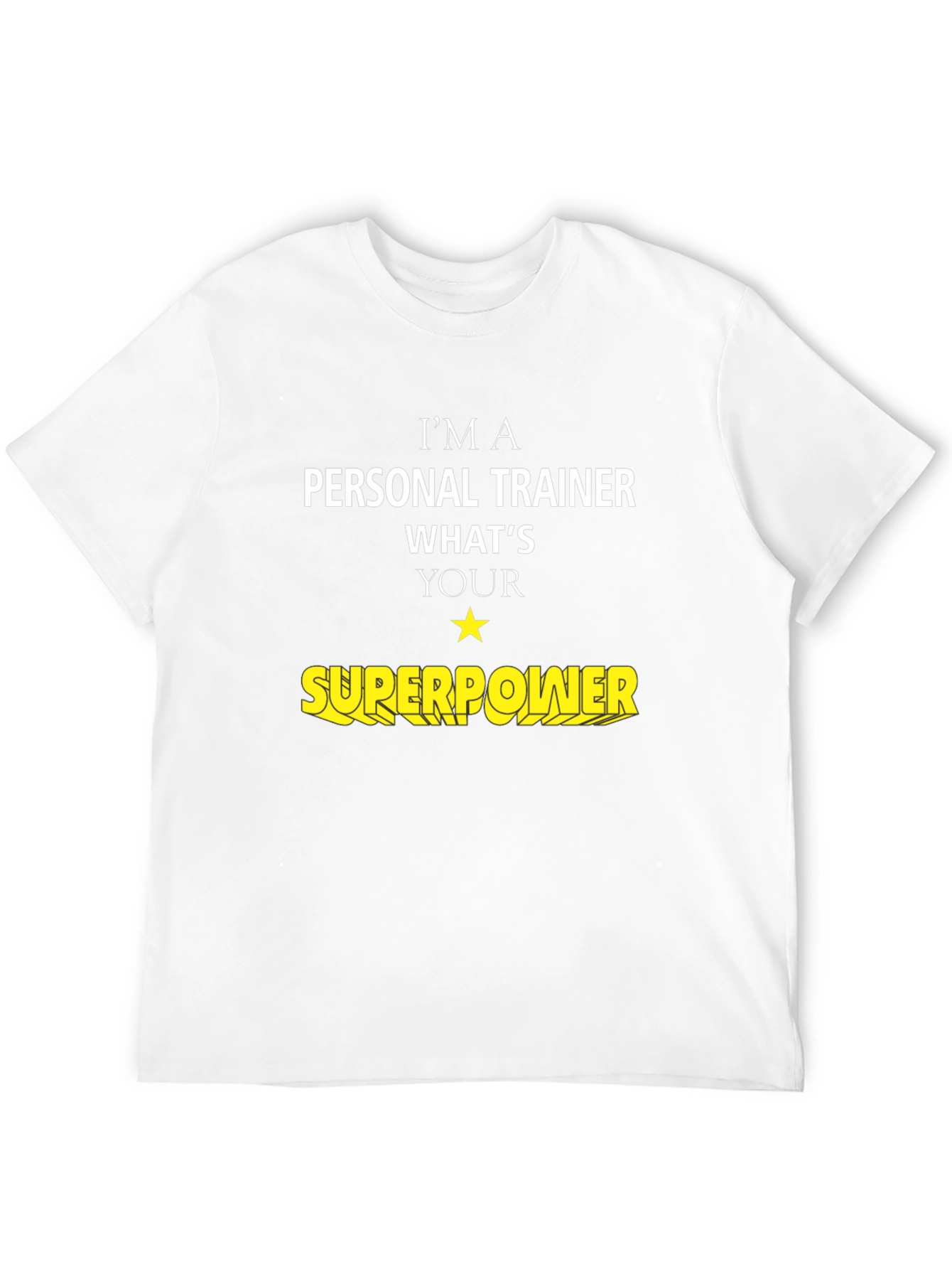 Camiseta Entrenador Personal Superpoder