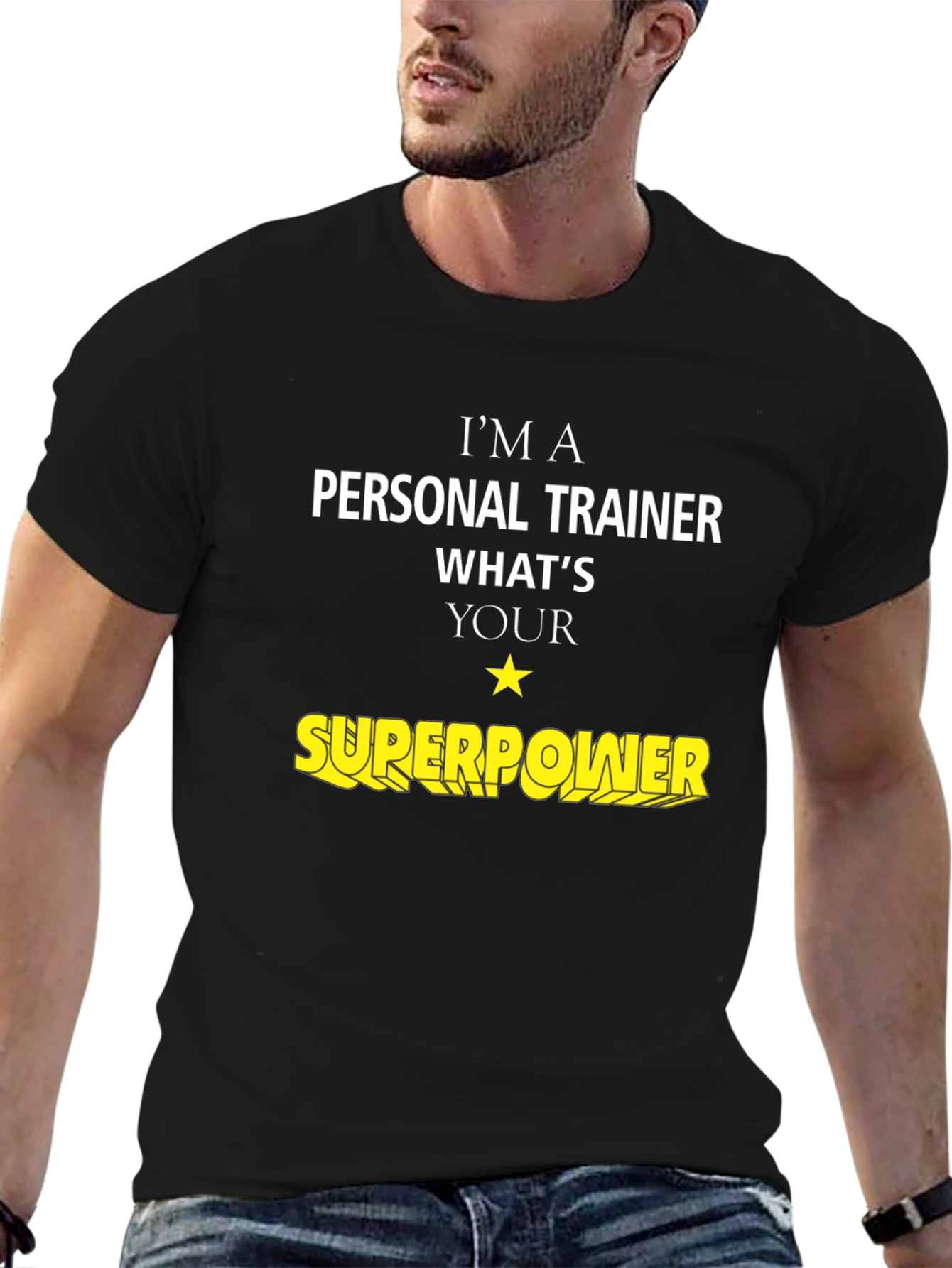 Camiseta Entrenador Personal Superpoder