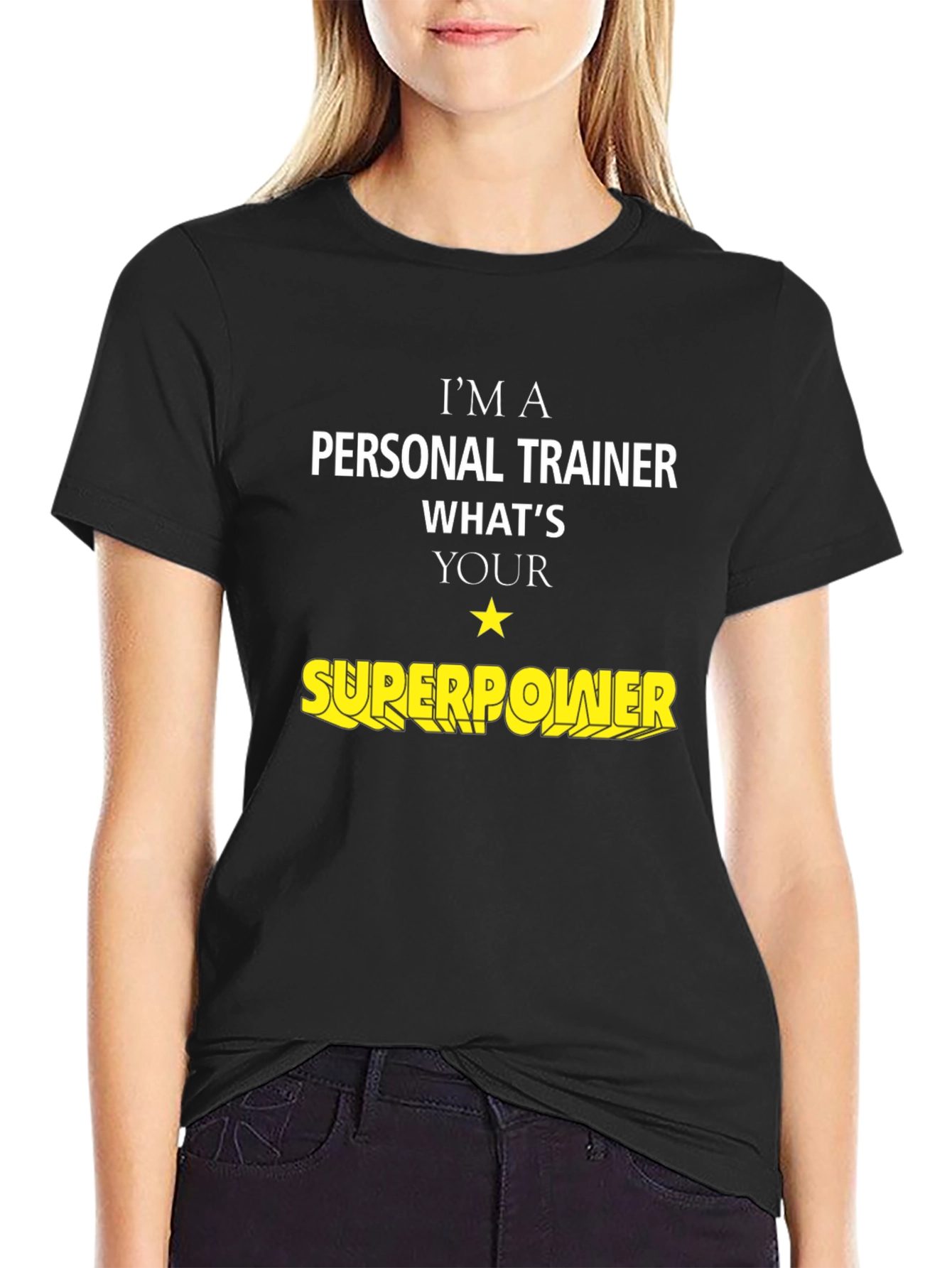 Camiseta Entrenador Personal Superpoder