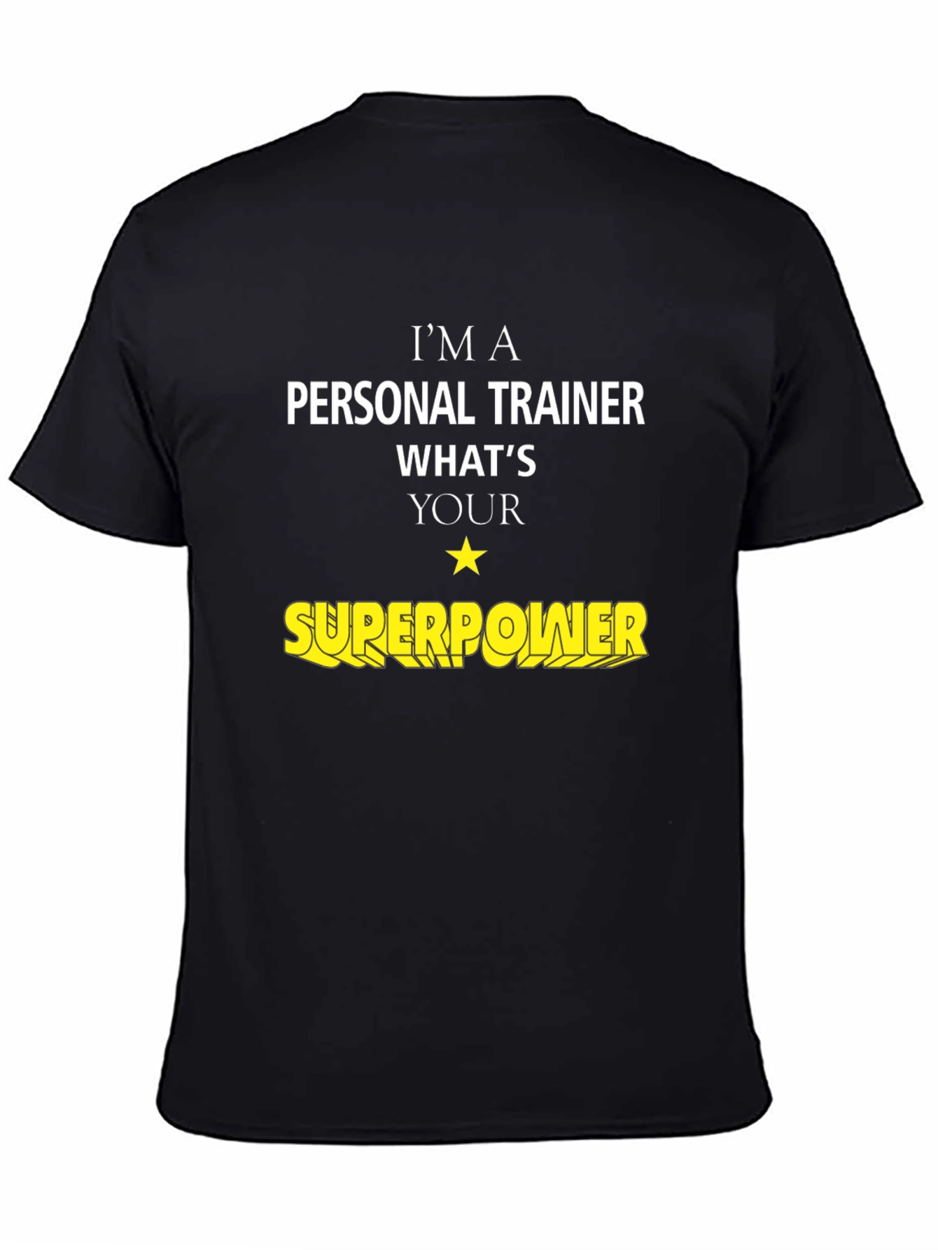 Camiseta Entrenador Personal Superpoder