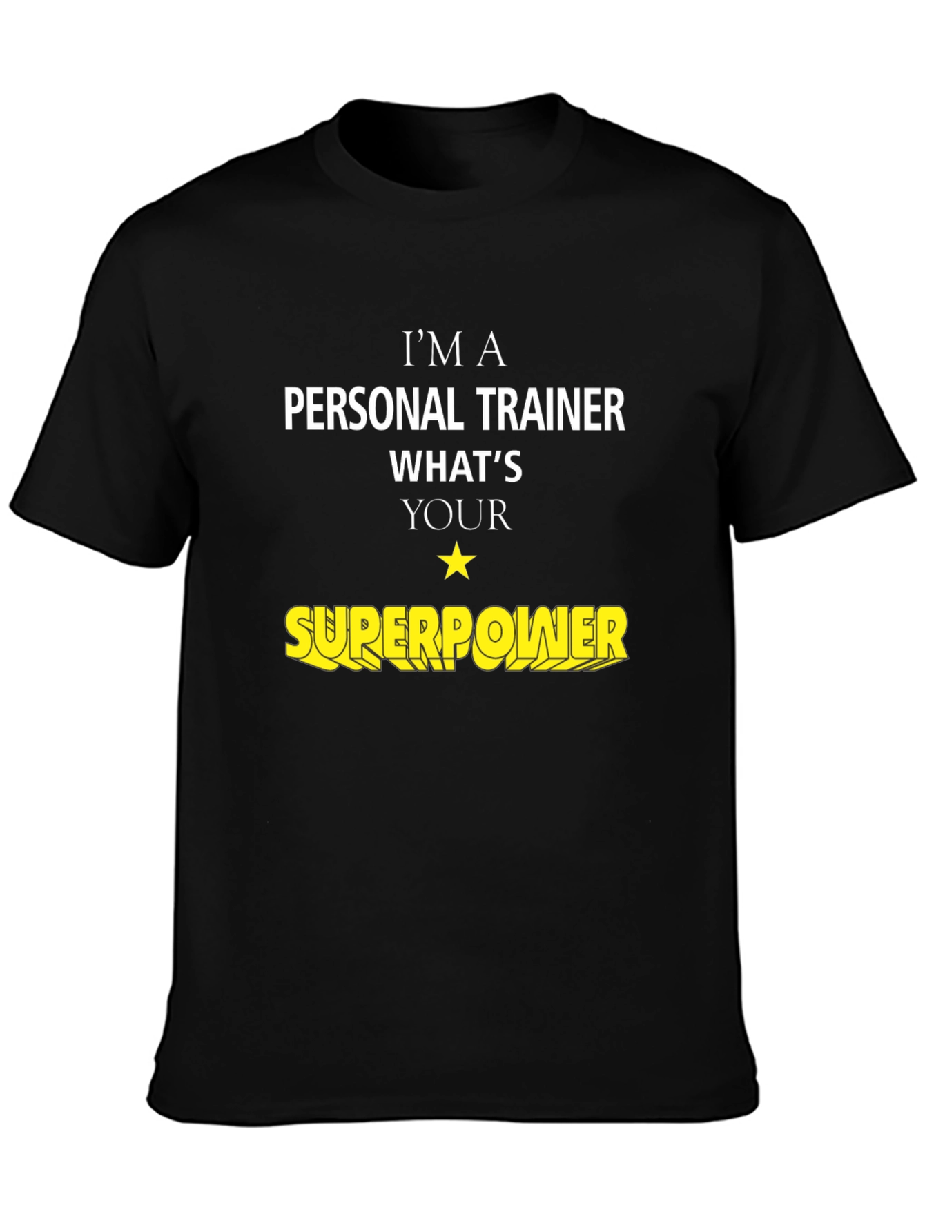 Camiseta Entrenador Personal Superpoder