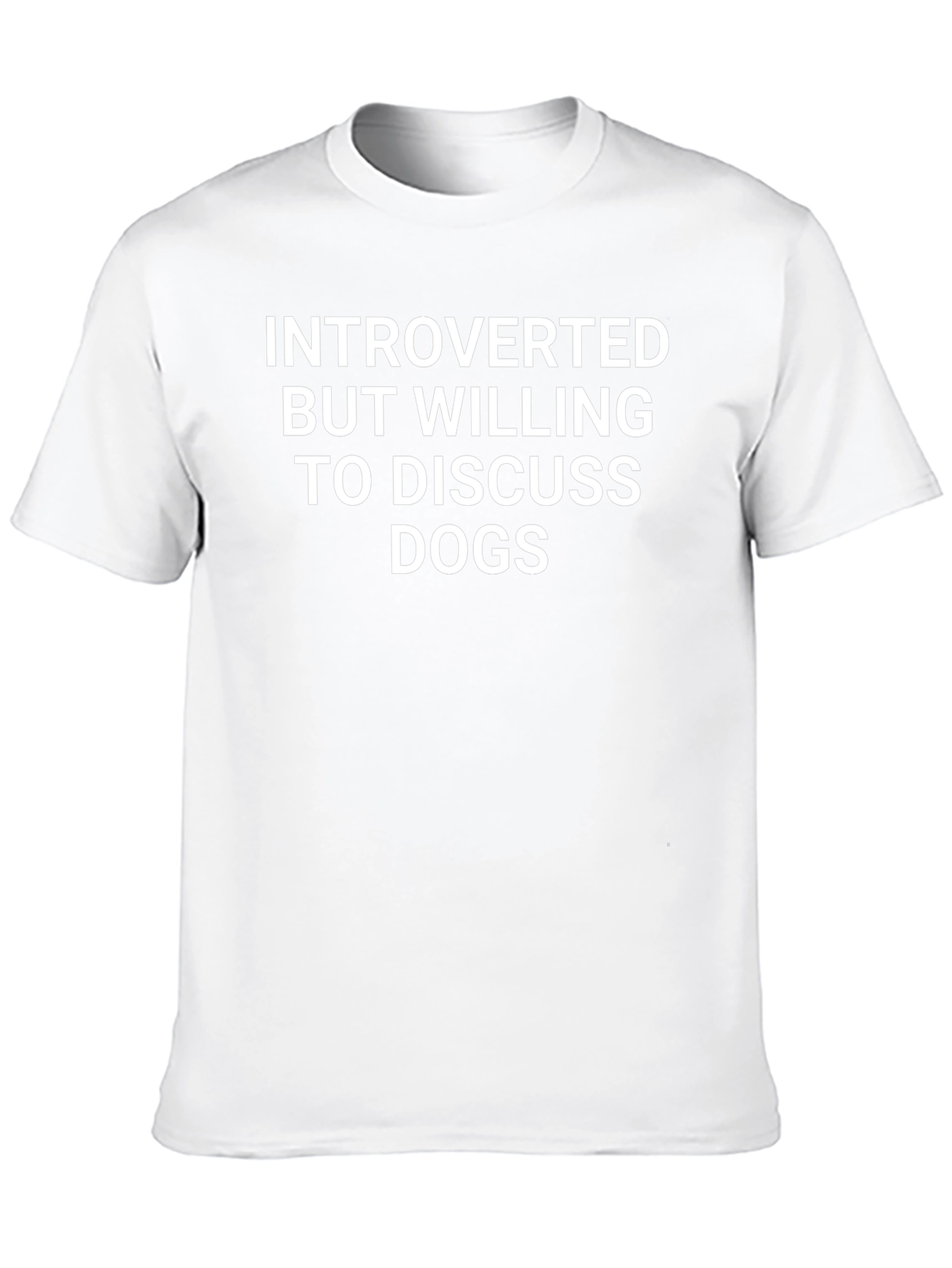 Camiseta Introvertido - Amante de los Perros