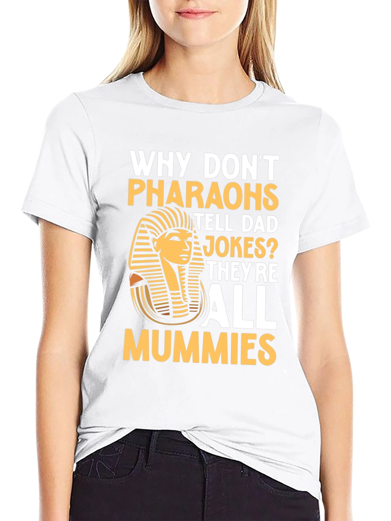 Camiseta Humor Faraones Chiste Momias Algodón