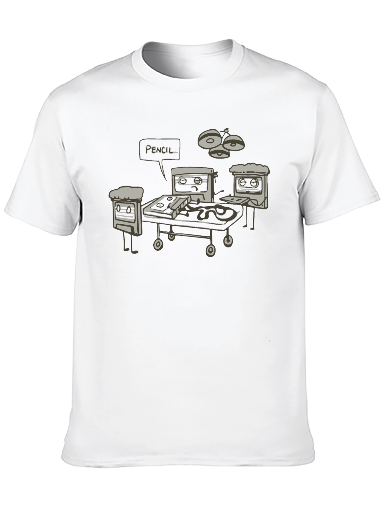Camiseta Negra Autopsia de Cassette