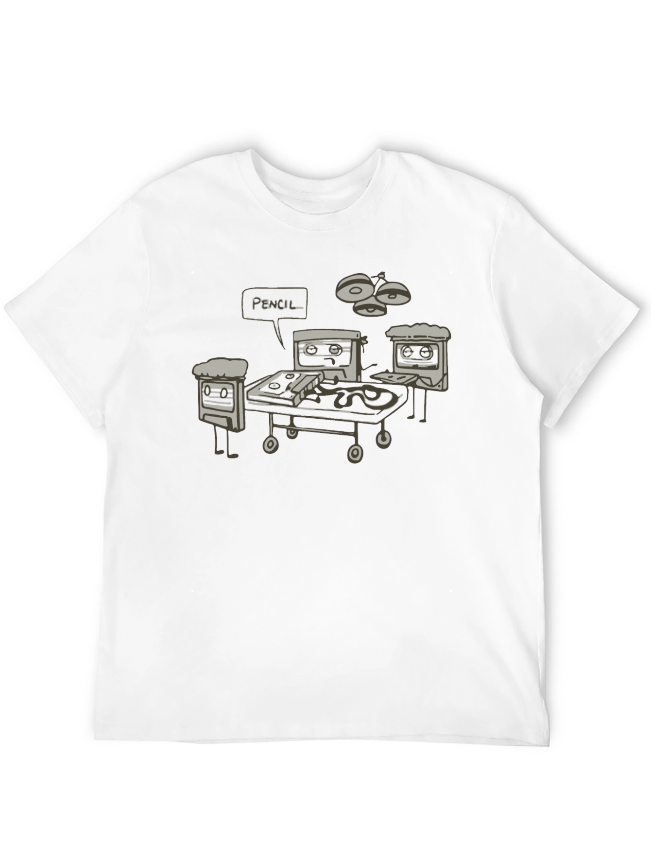 Camiseta Negra Autopsia de Cassette