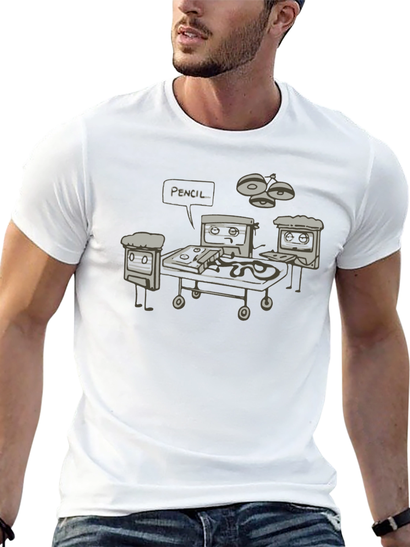 Camiseta Negra Autopsia de Cassette