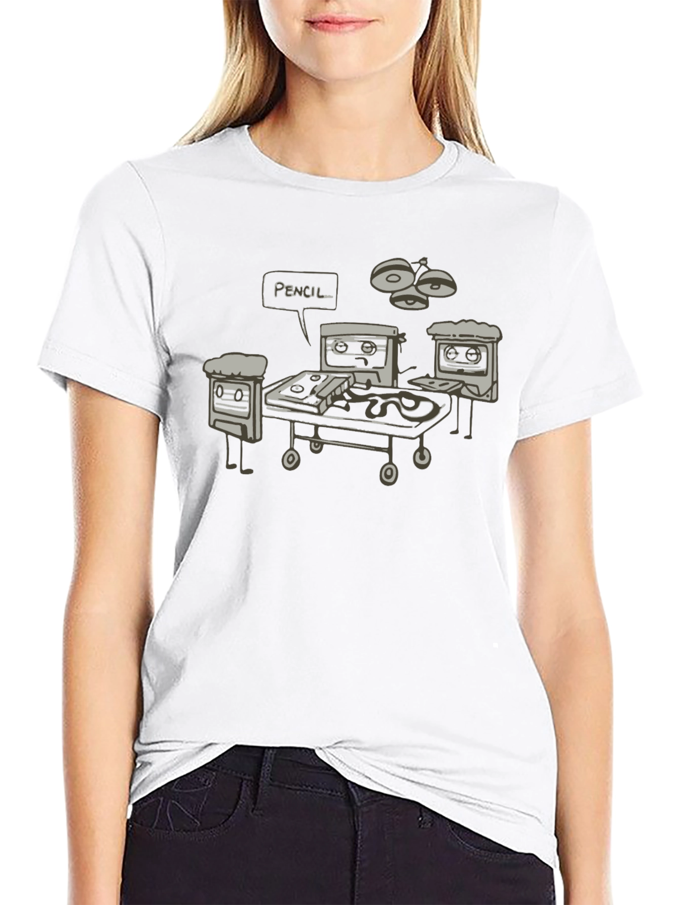 Camiseta Negra Autopsia de Cassette