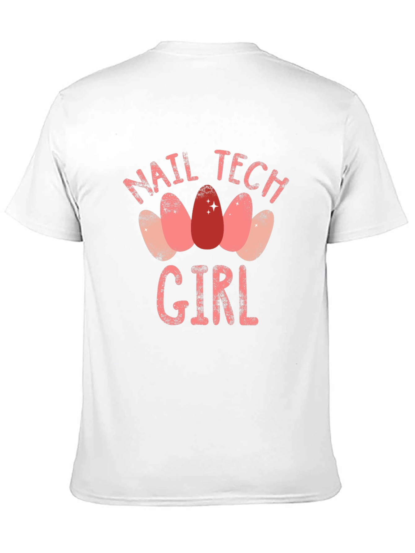 Camiseta Negra Nail Tech Girl