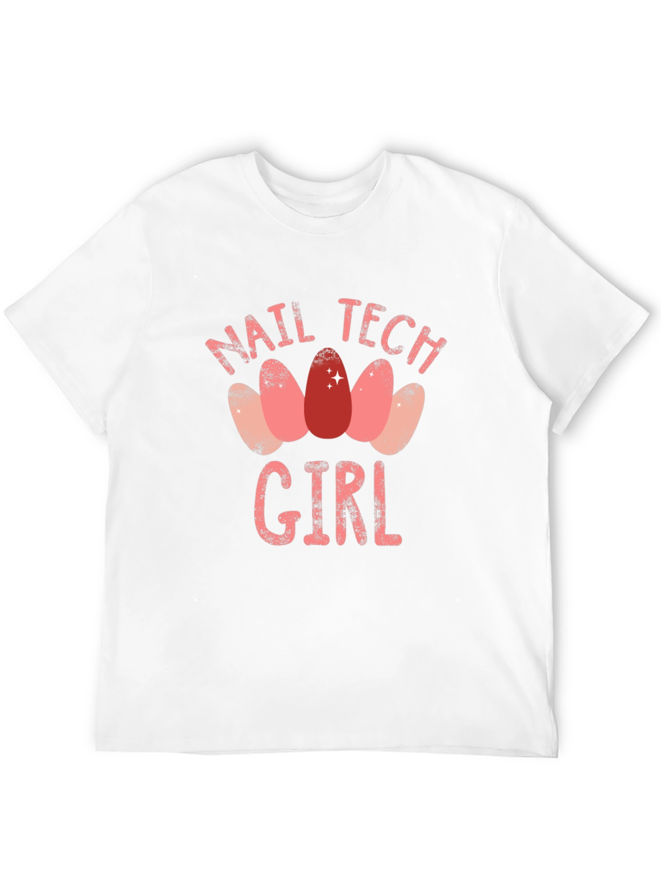 Camiseta Negra Nail Tech Girl