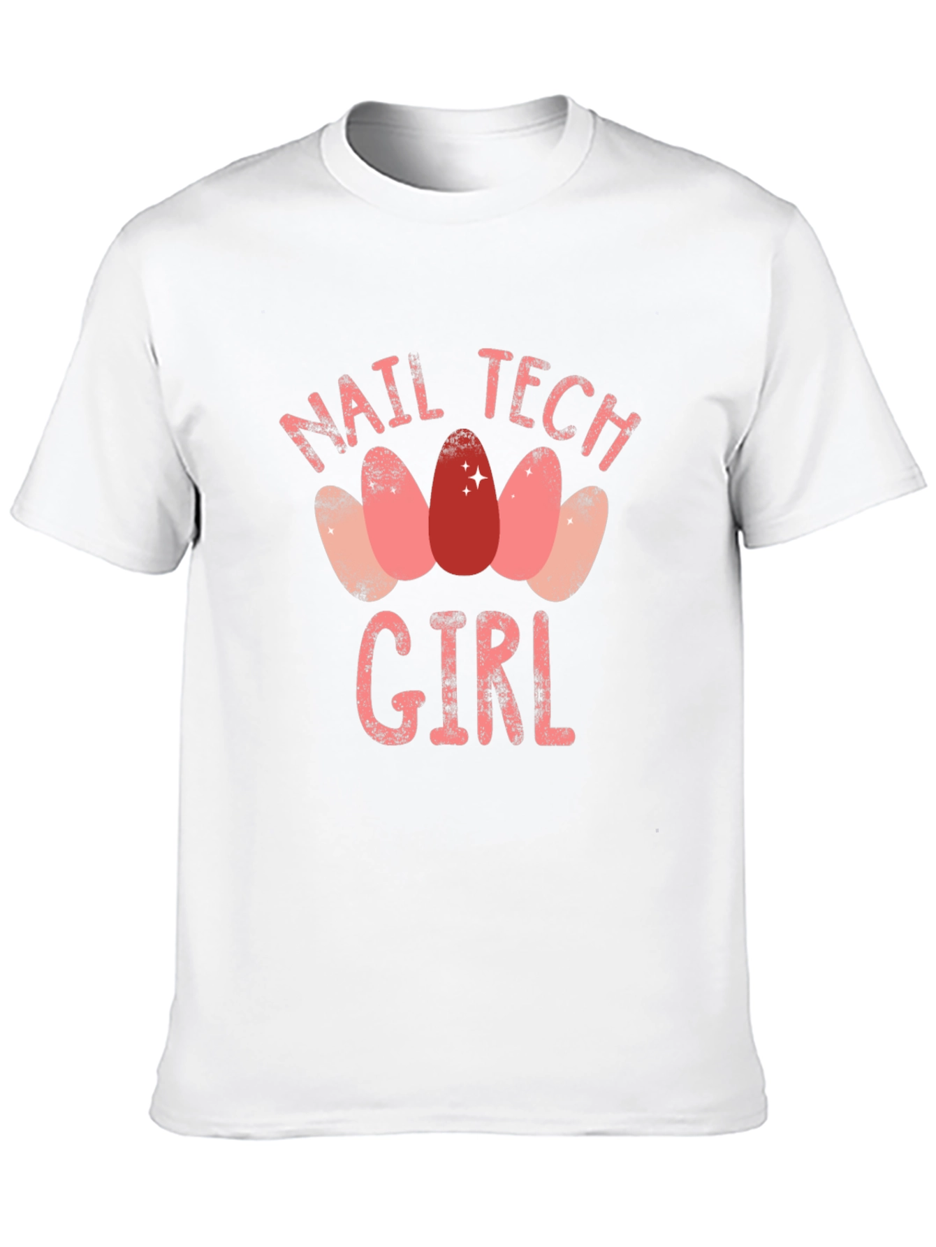 Camiseta Negra Nail Tech Girl