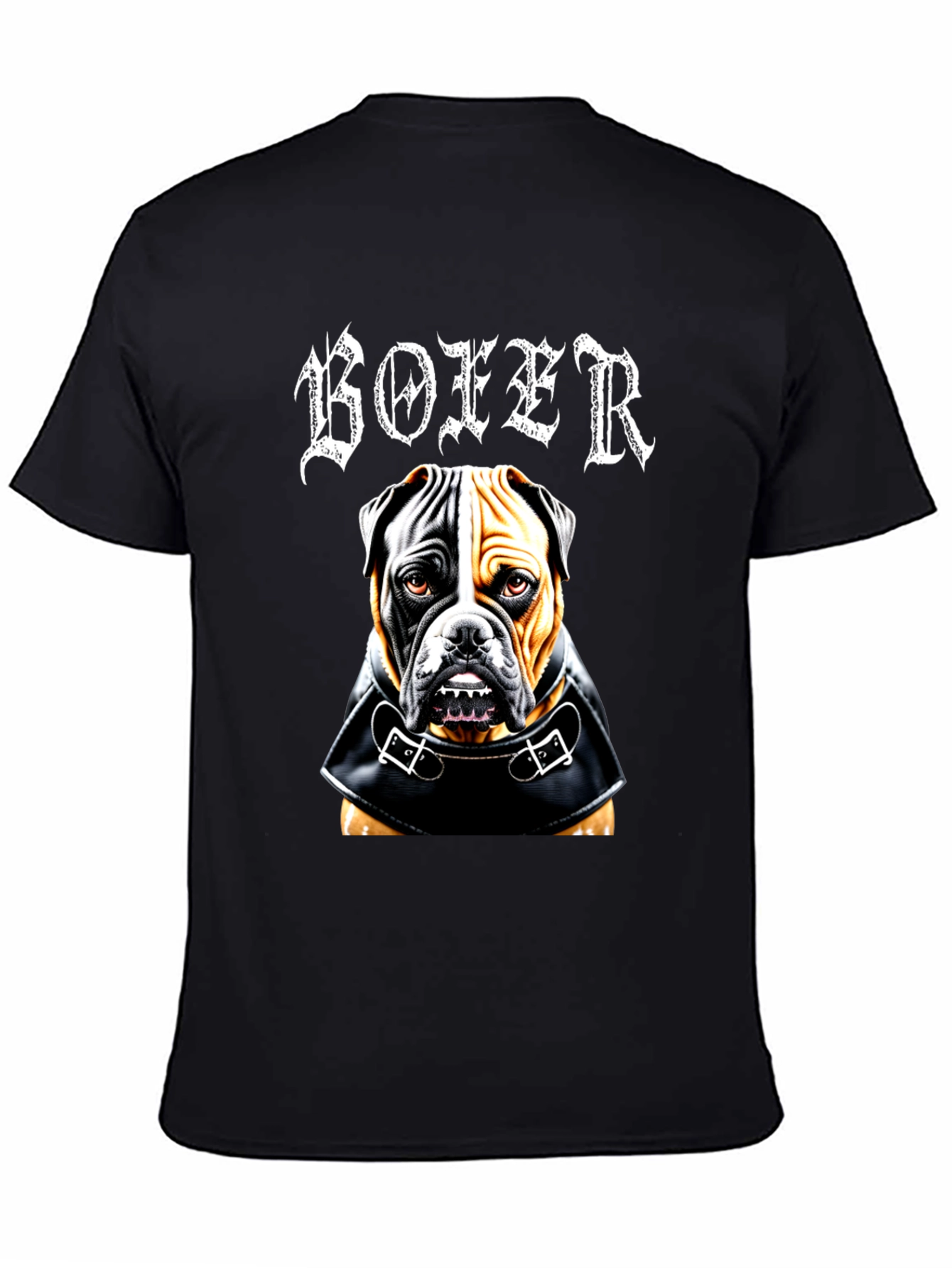 Camiseta Hombre Diseño Bóer Perro