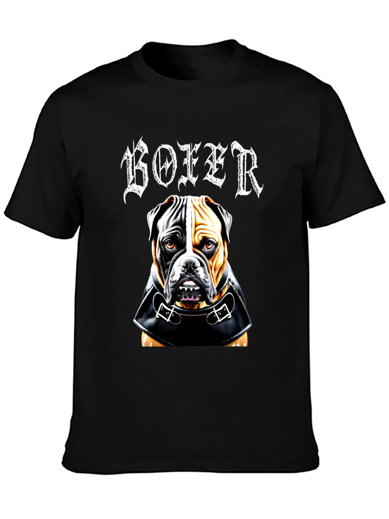 Camiseta Hombre Diseño Bóer Perro