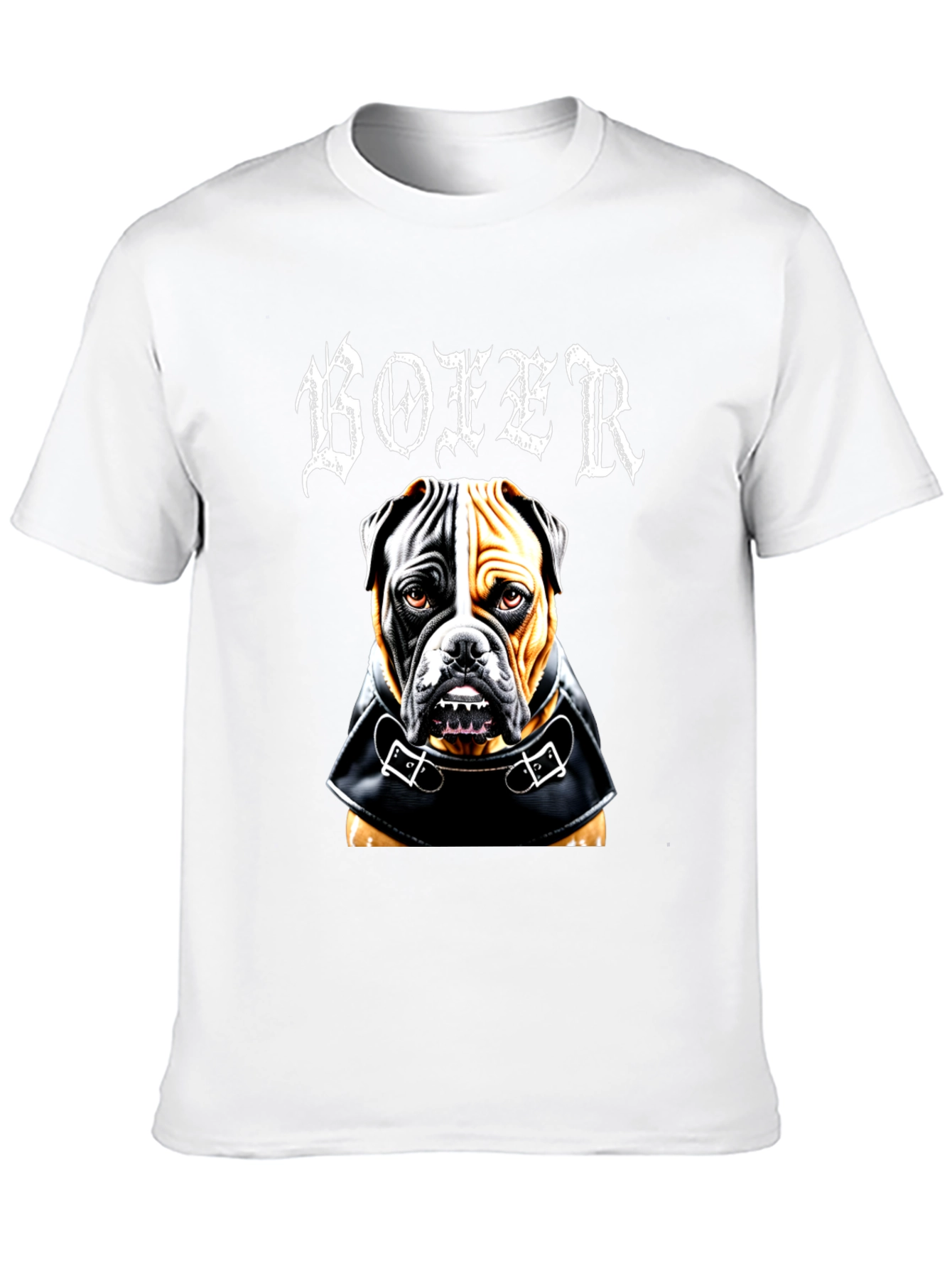 Camiseta Hombre Diseño Bóer Perro