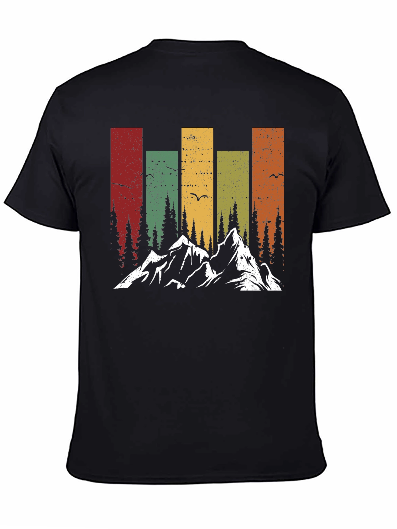 Camiseta Retro de Montaña y Naturaleza