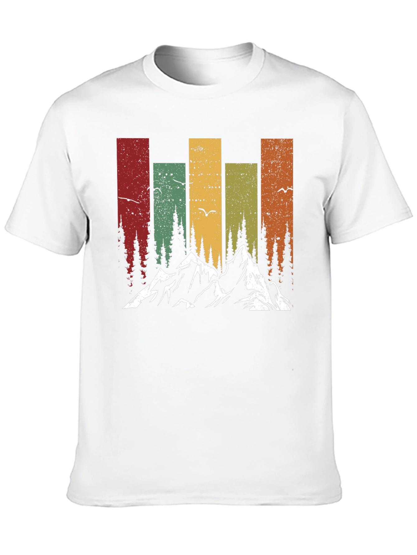 Camiseta Retro de Montaña y Naturaleza
