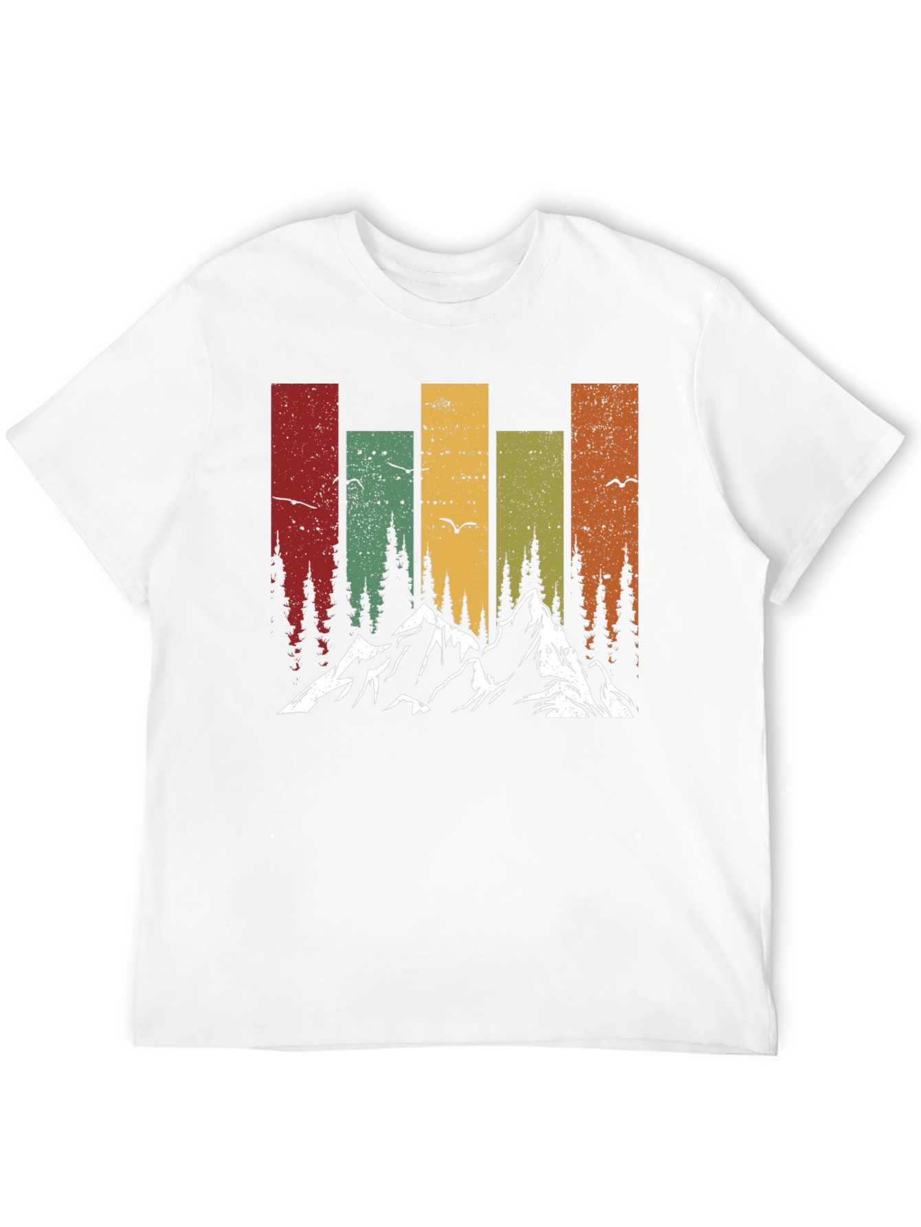 Camiseta Retro de Montaña y Naturaleza