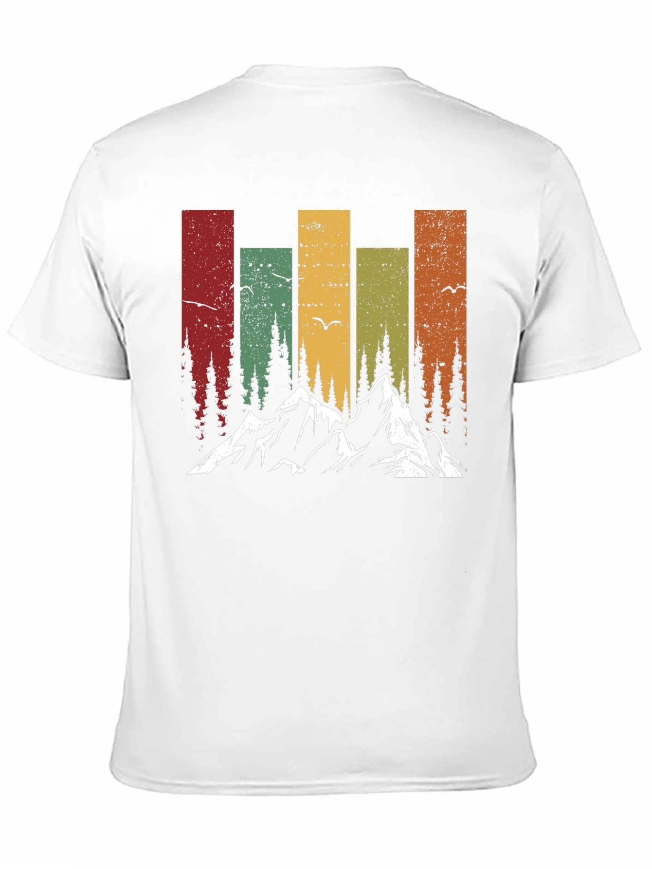 Camiseta Retro de Montaña y Naturaleza