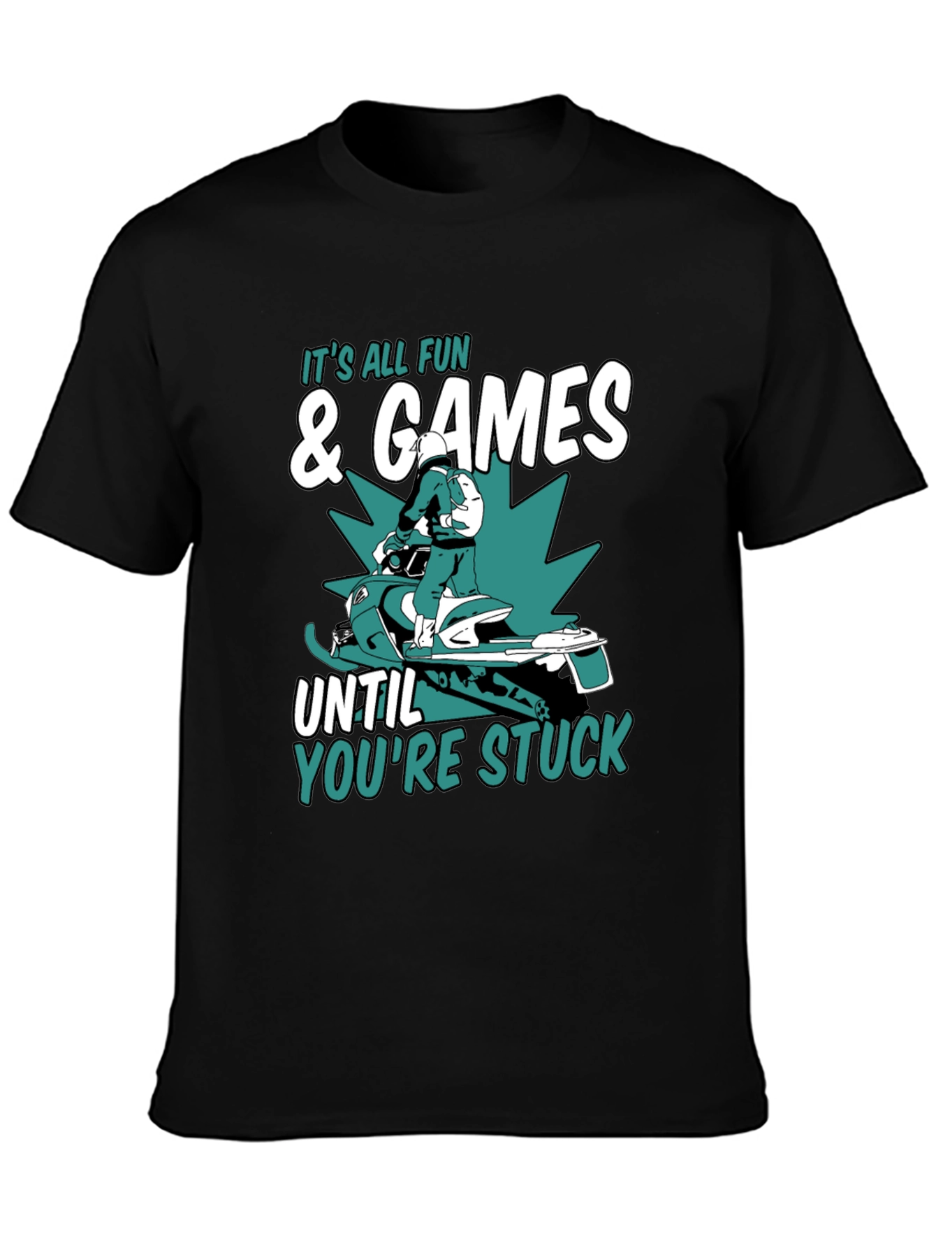 Camiseta Gráfica: Diversión y Aventuras en la Nieve