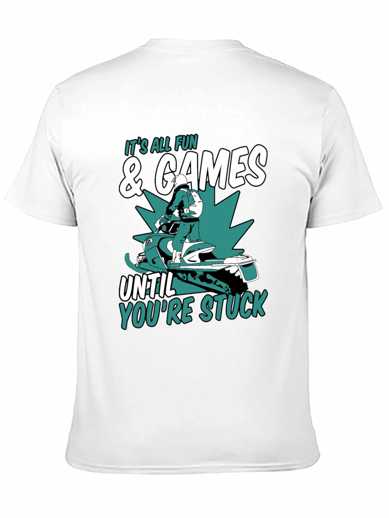 Camiseta Gráfica: Diversión y Aventuras en la Nieve