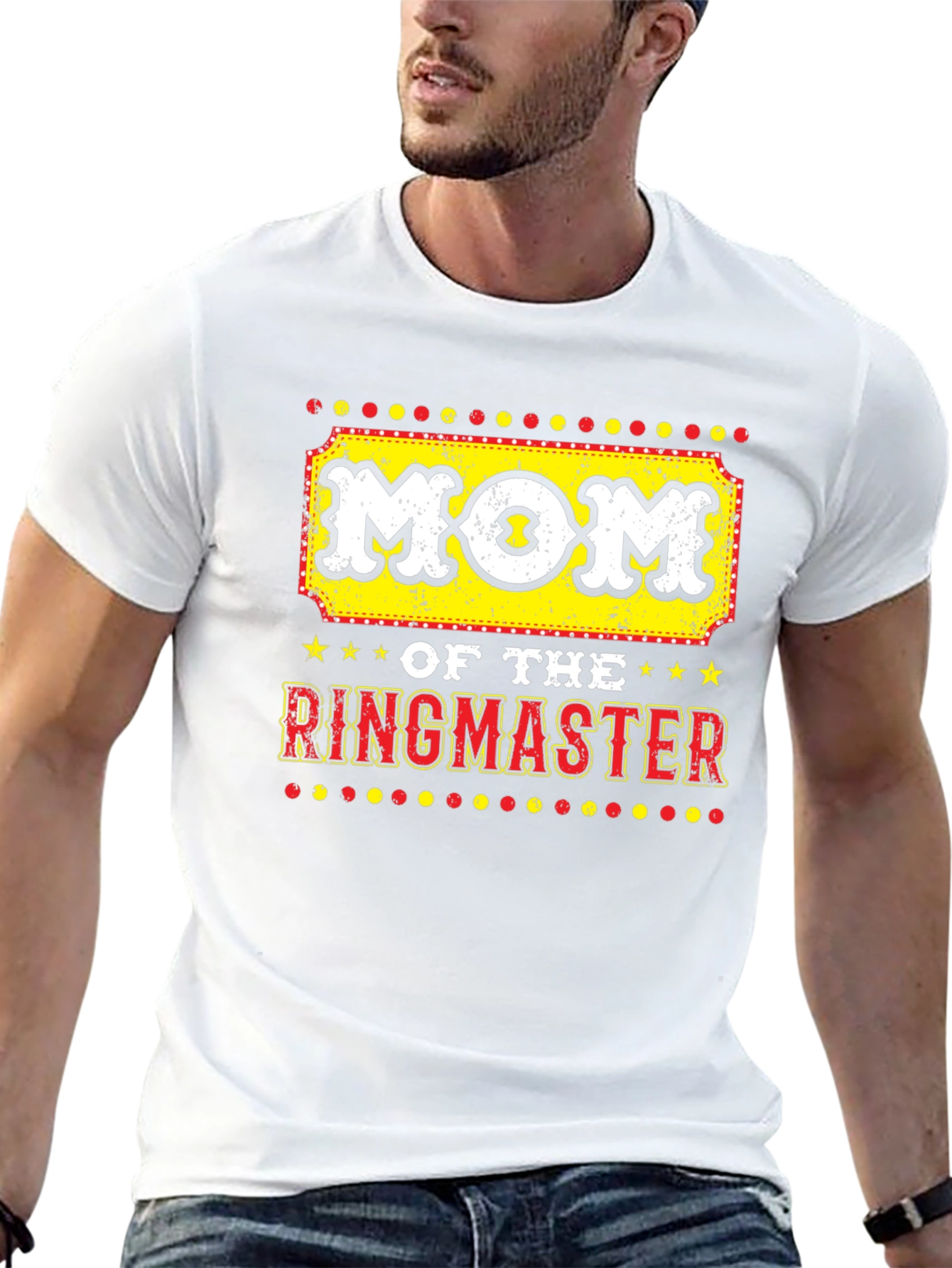 Camiseta Negra Mom Of The Ringmaster