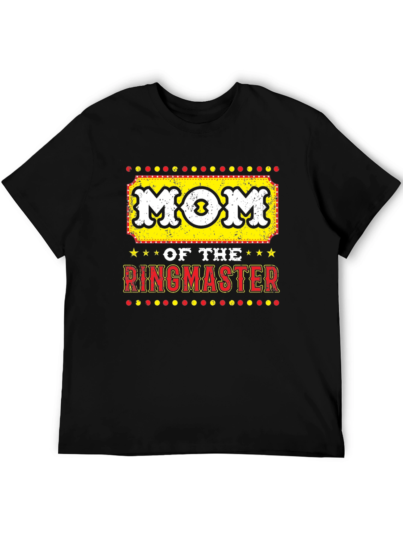 Camiseta Negra Mom Of The Ringmaster