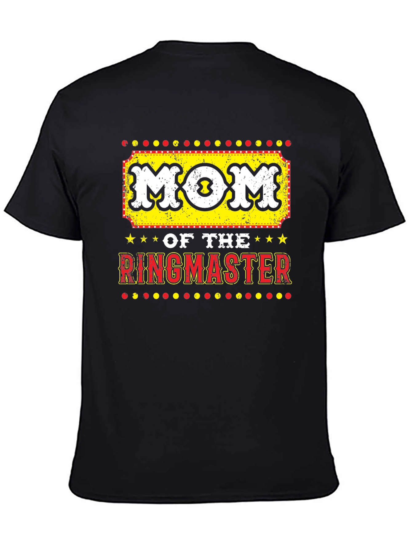 Camiseta Negra Mom Of The Ringmaster
