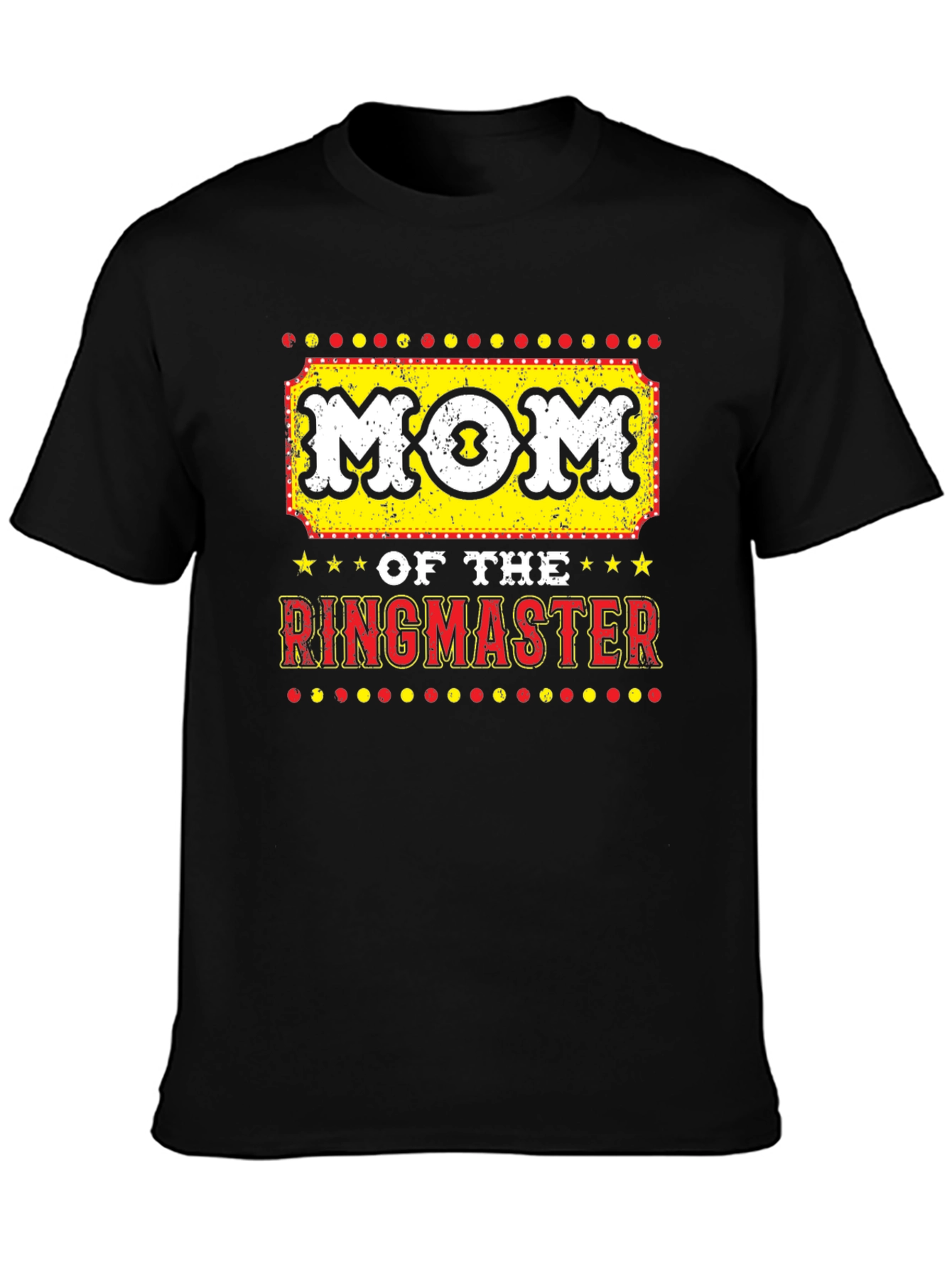 Camiseta Negra Mom Of The Ringmaster