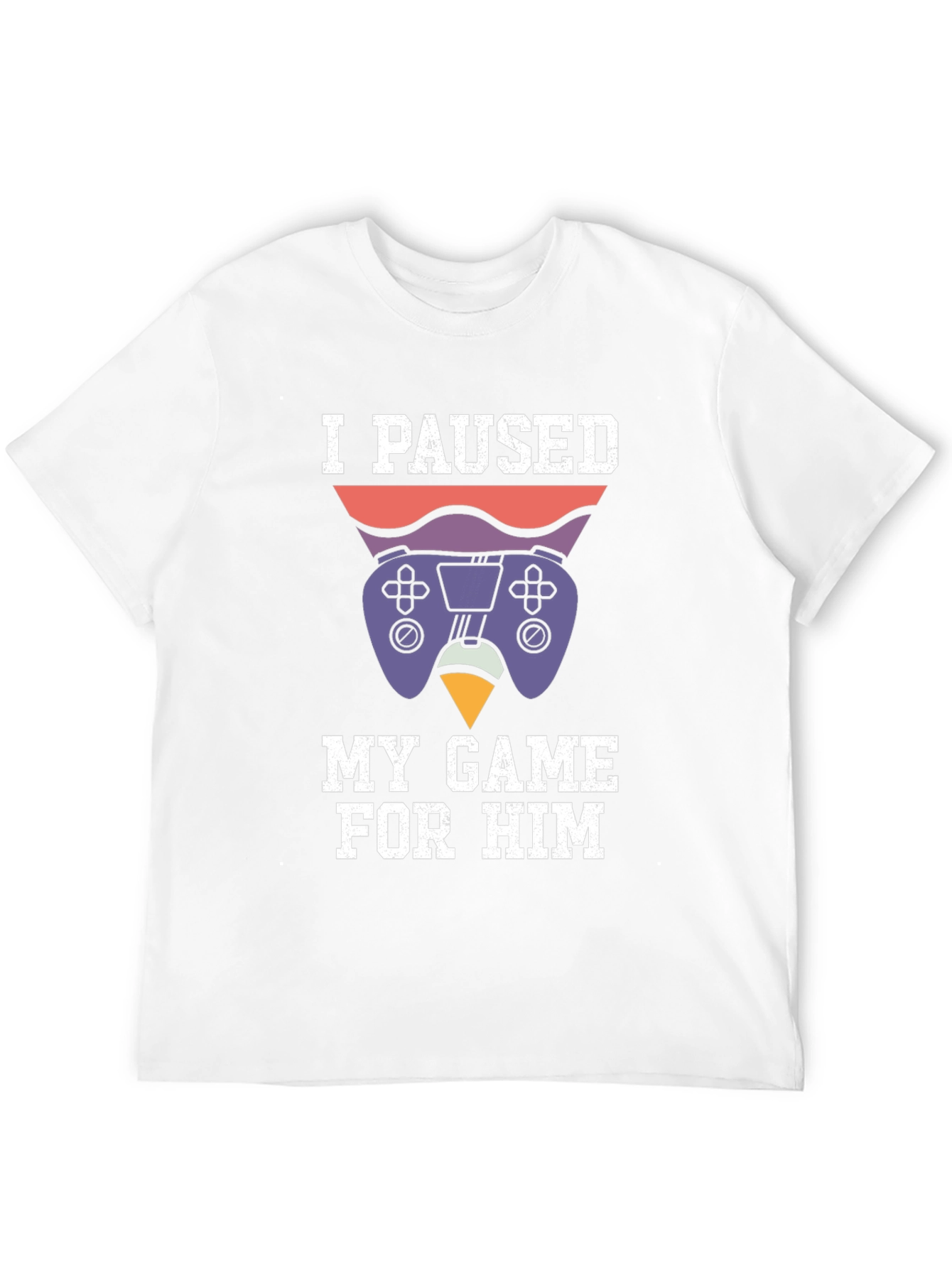 Camiseta Gamer: Pausé mi Juego Por Él