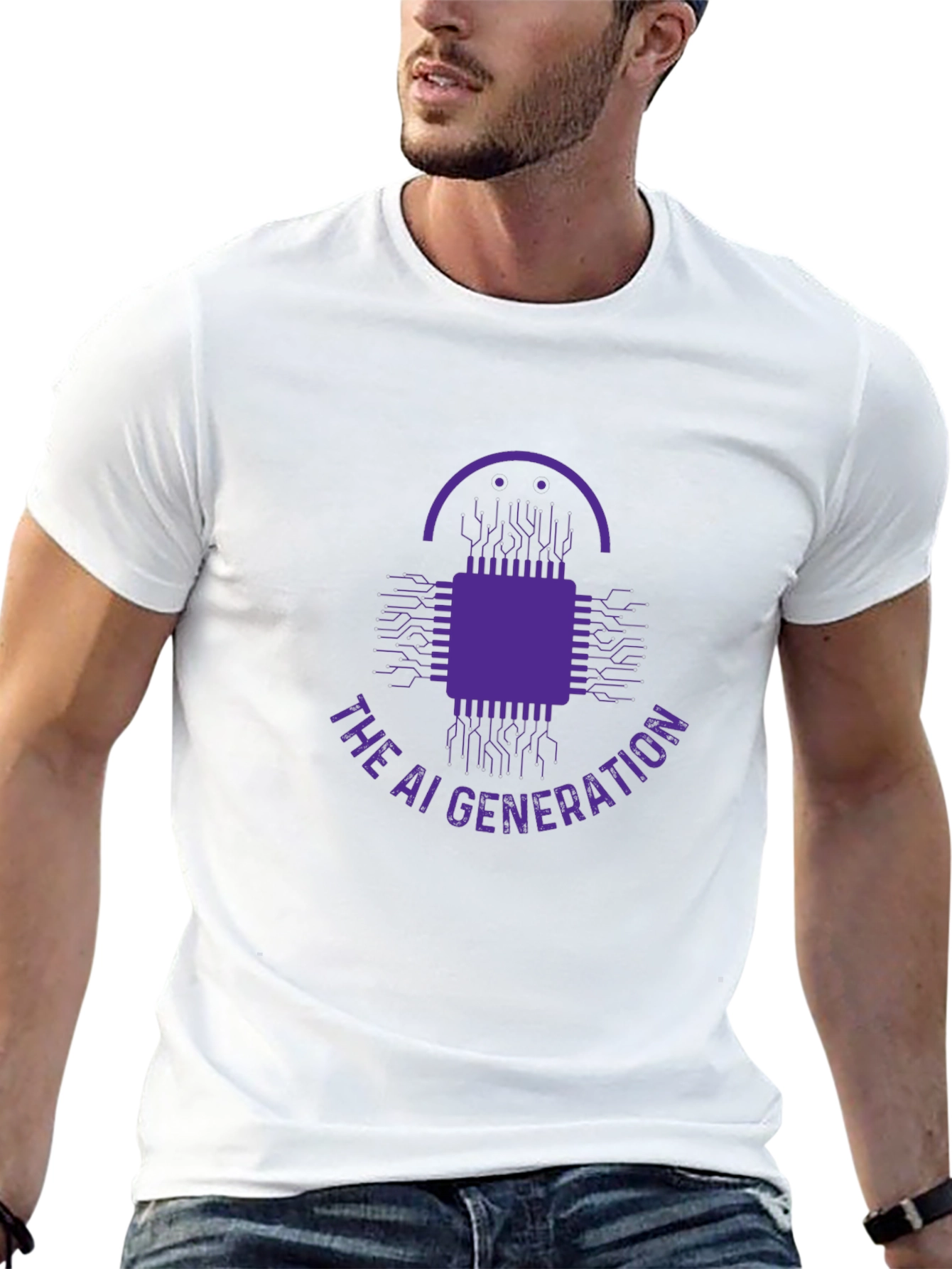 Camiseta Negra La Generación IA