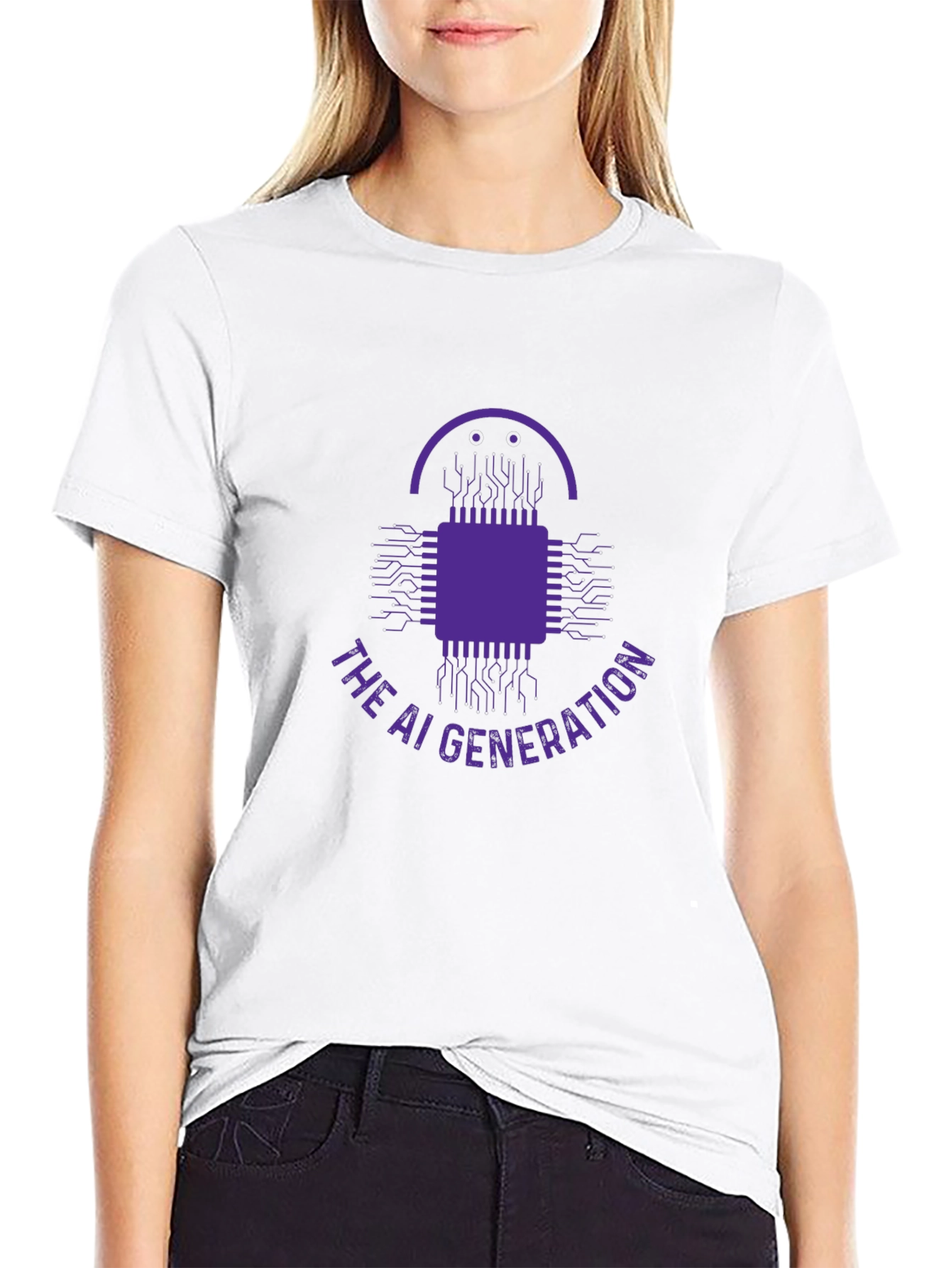 Camiseta Negra La Generación IA