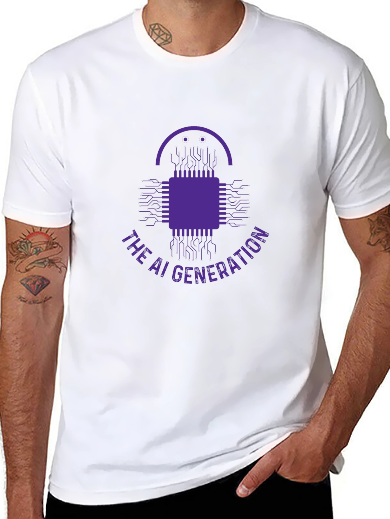 Camiseta Negra La Generación IA