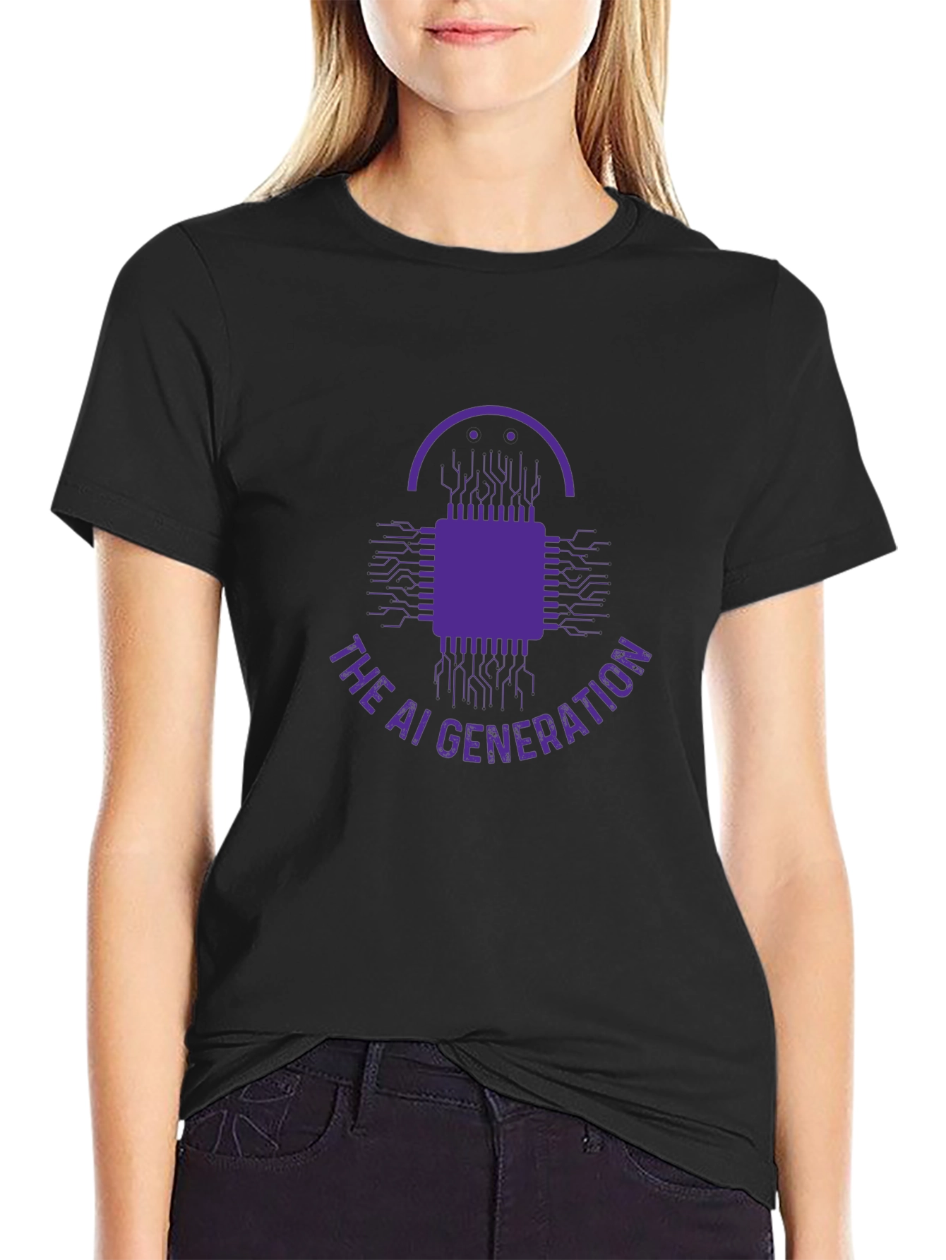 Camiseta Negra La Generación IA
