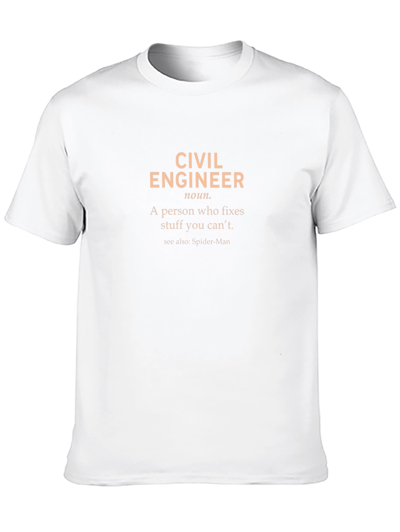 Camiseta Ingeniero Civil - Soluciona Problemas