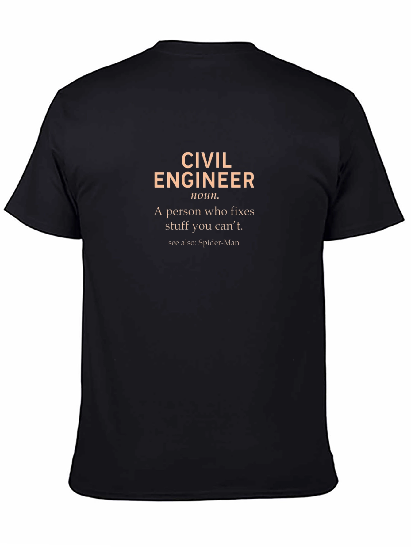 Camiseta Ingeniero Civil - Soluciona Problemas