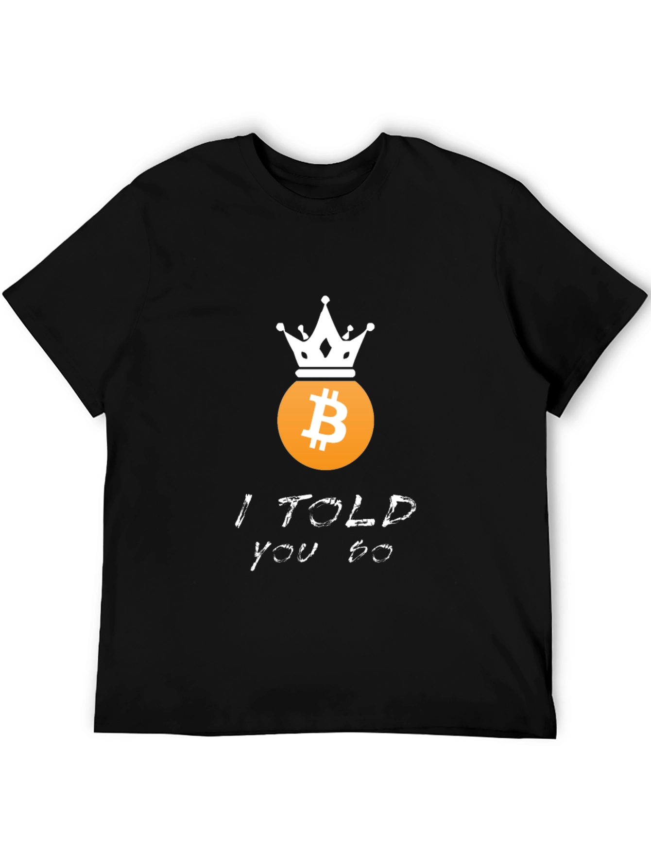 Camiseta Bitcoin Se los dije - Crypto King