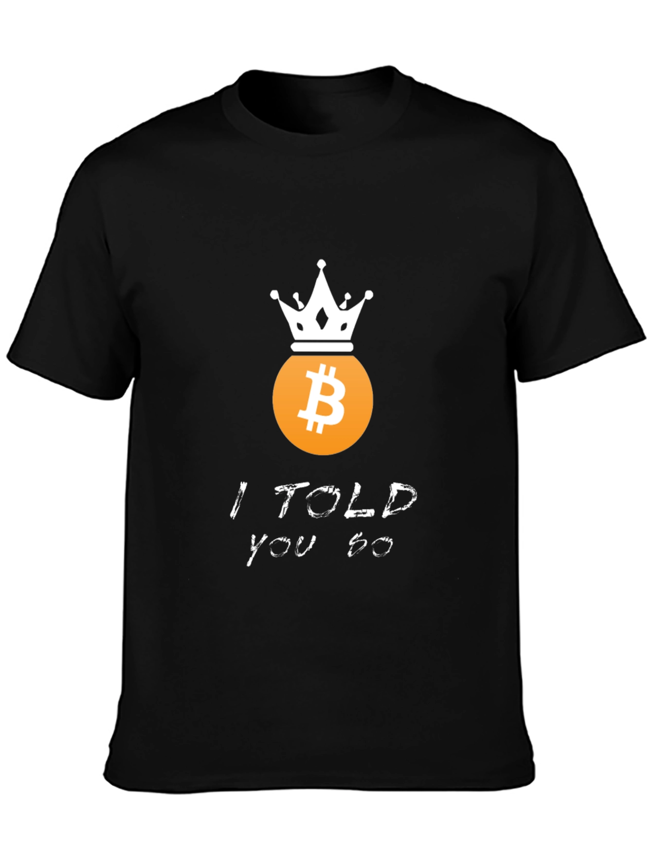 Camiseta Bitcoin Se los dije - Crypto King