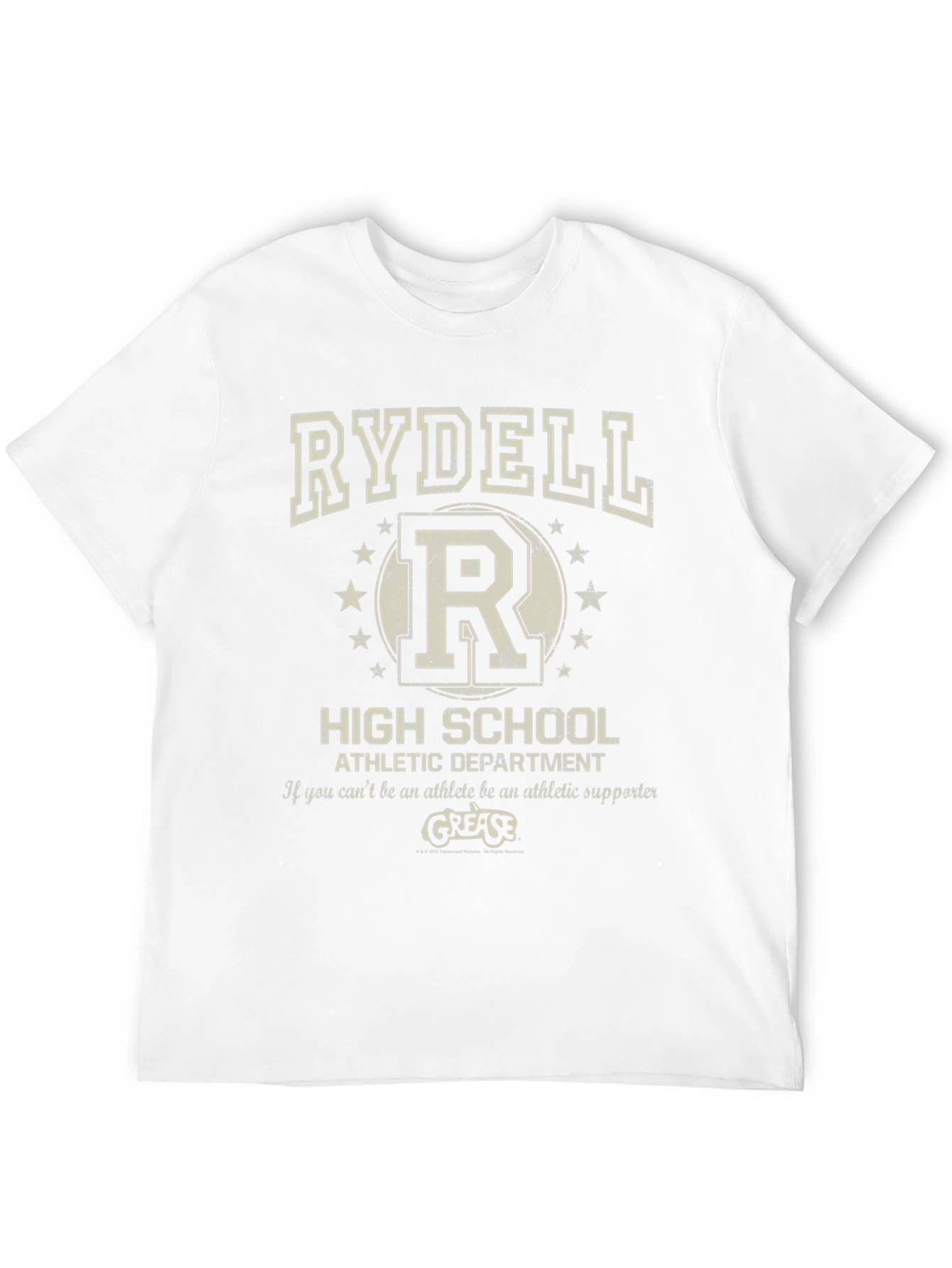 Camiseta Negra Rydell High School Grease