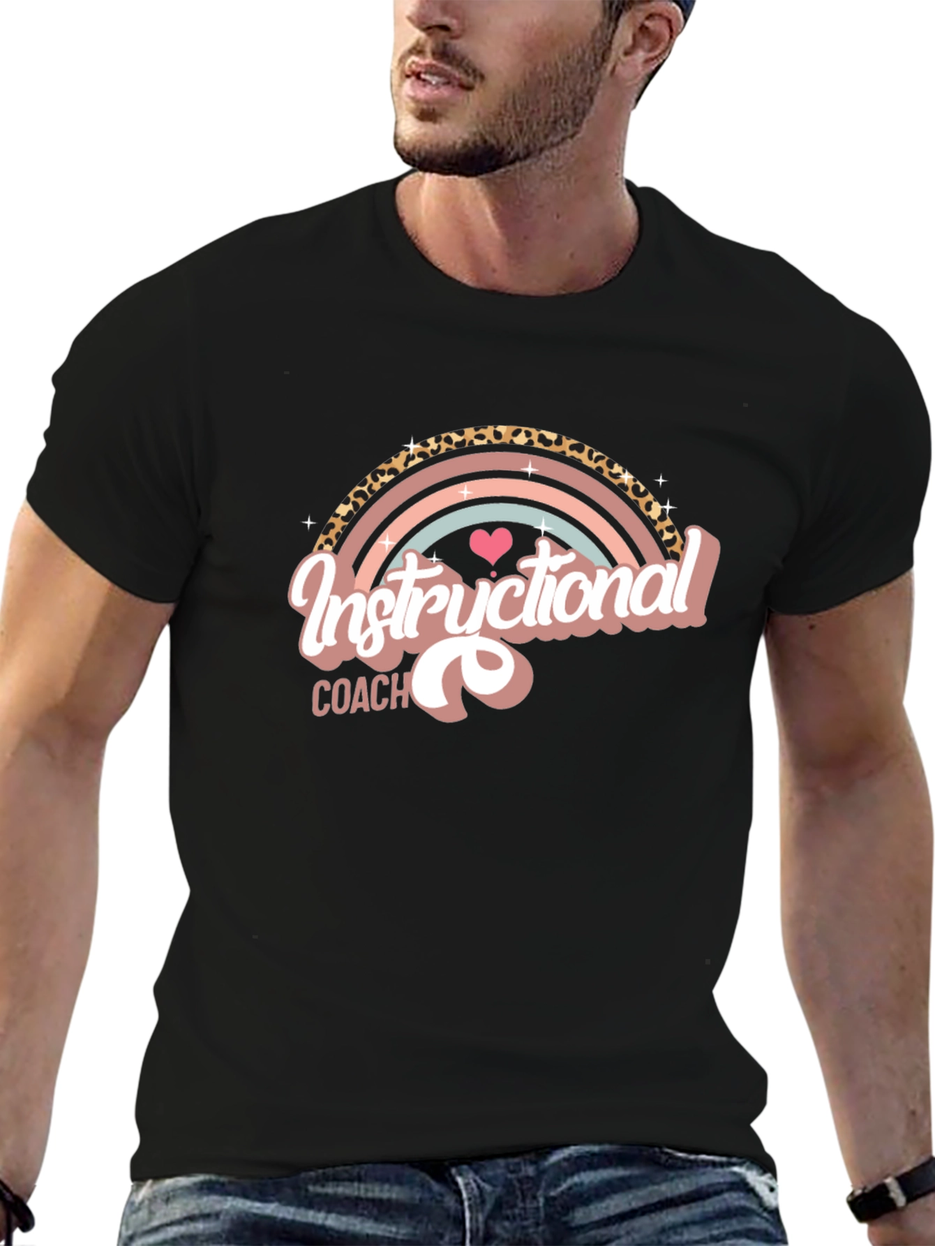 Camiseta Negra Instructional Coach