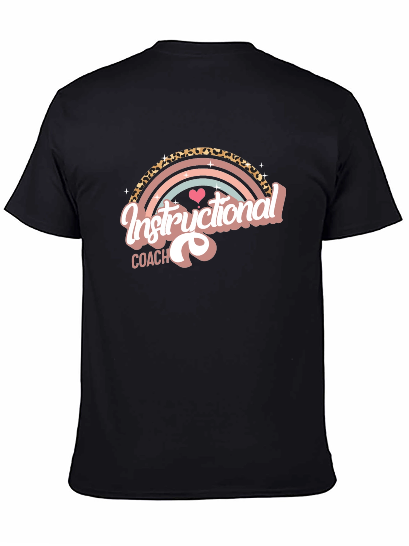 Camiseta Negra Instructional Coach