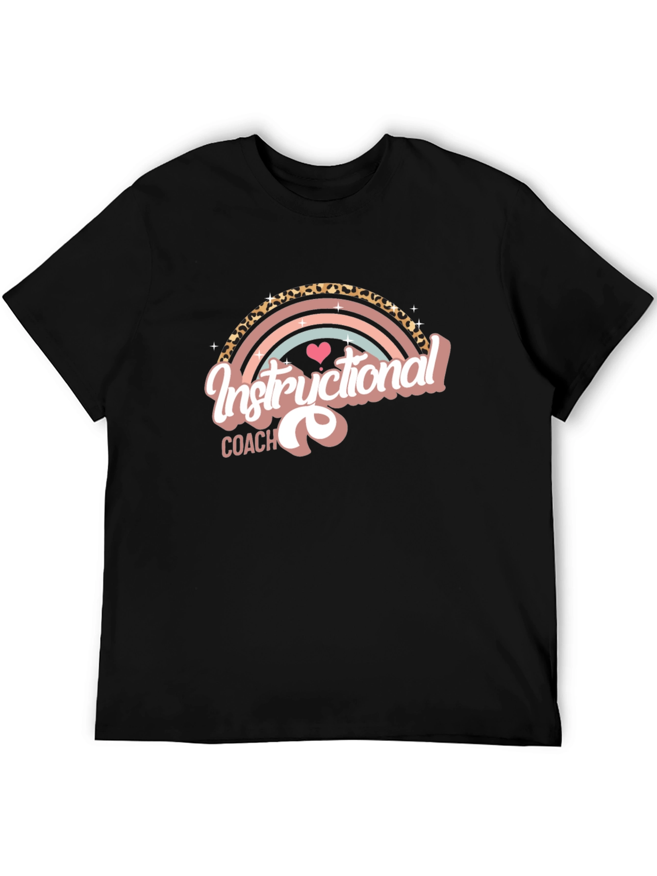 Camiseta Negra Instructional Coach