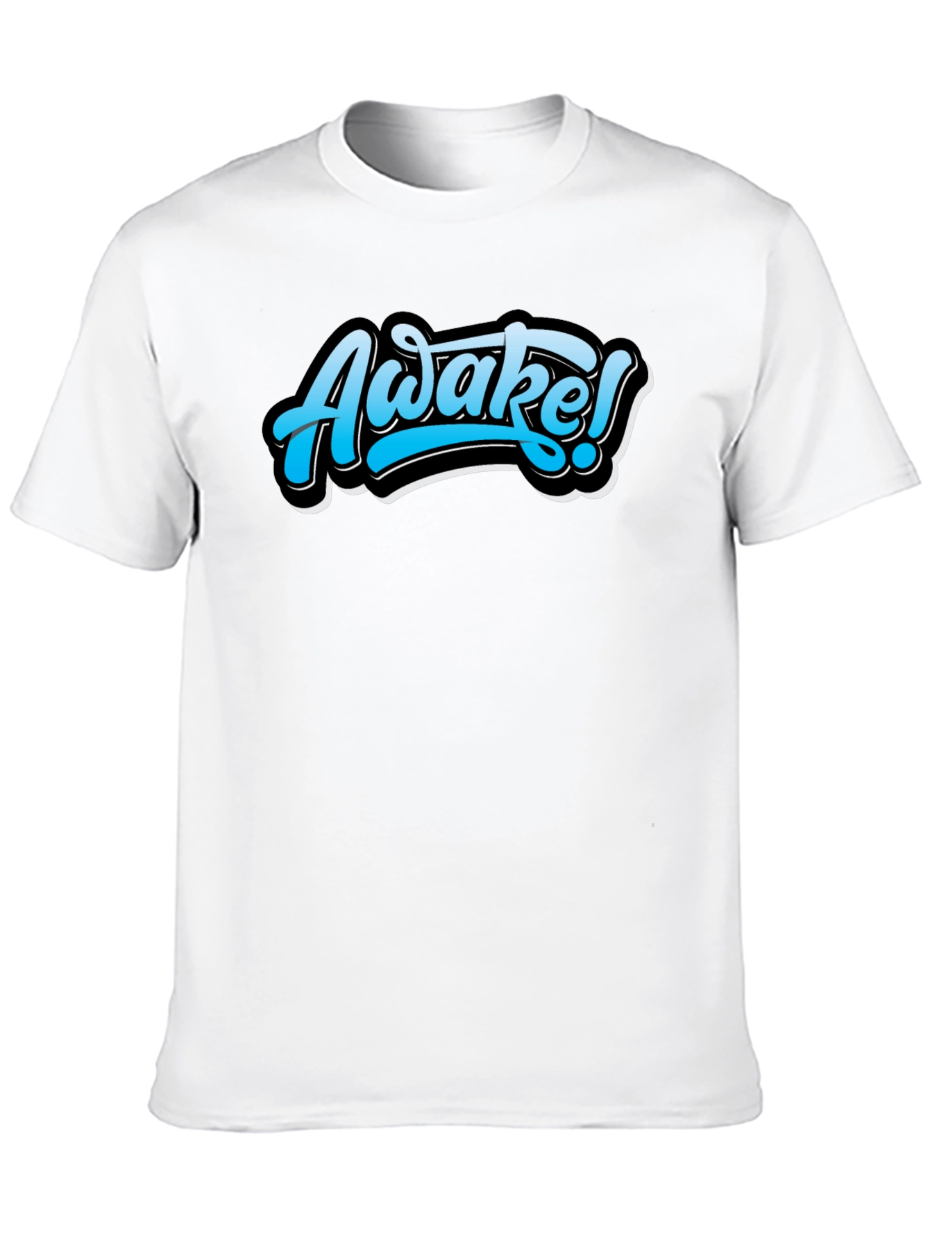 Camiseta Negra Awake! Diseño Urbano
