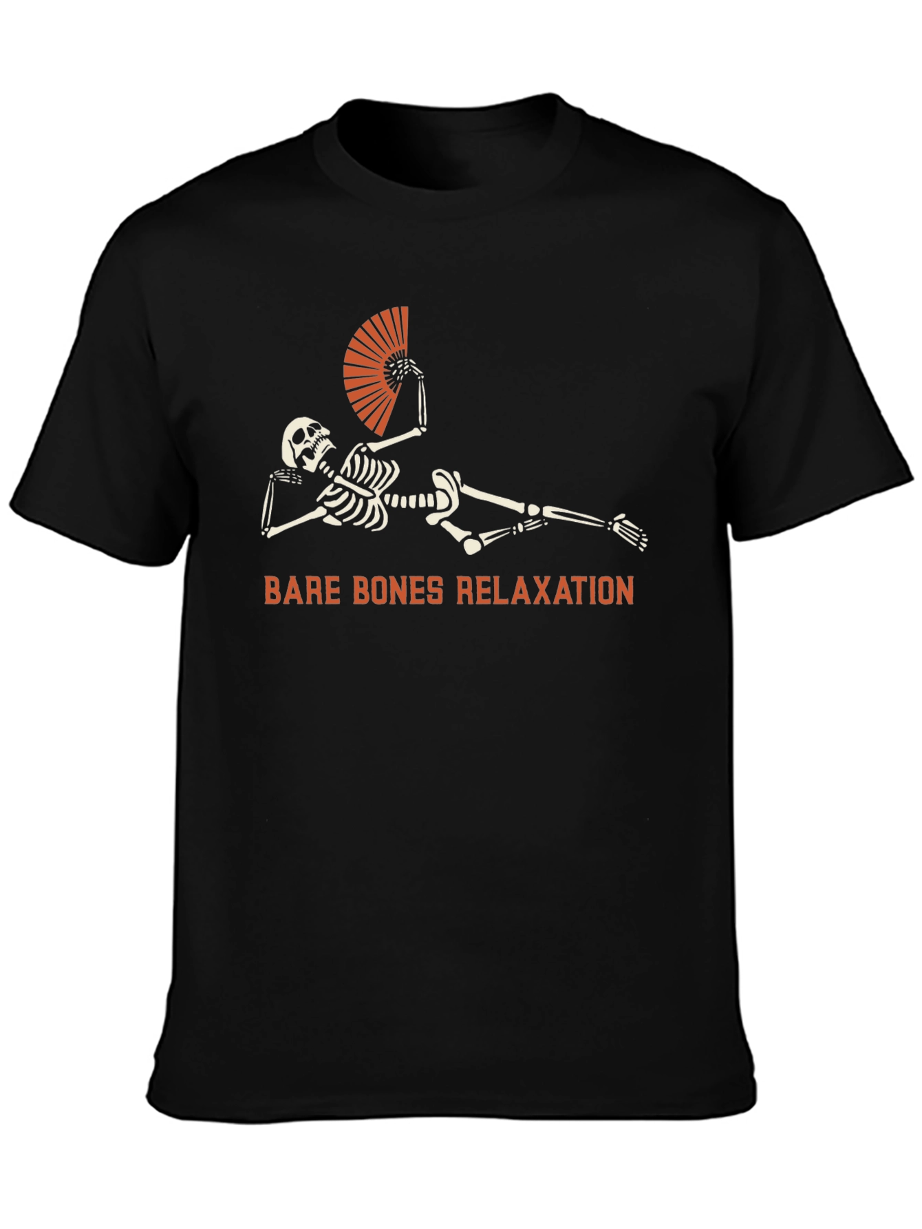 Camiseta Relax Esqueleto - Humor y Comodidad