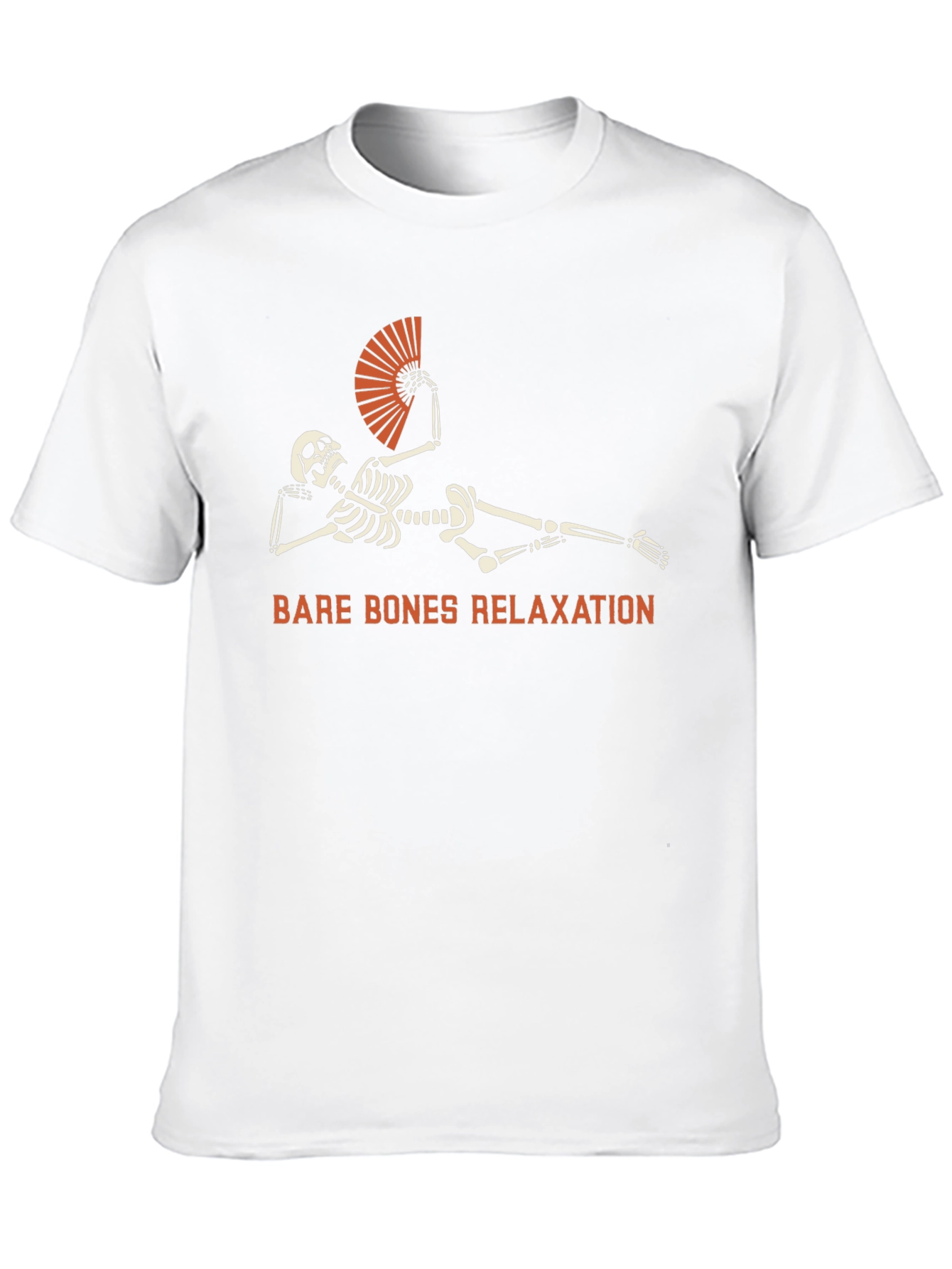 Camiseta Relax Esqueleto - Humor y Comodidad