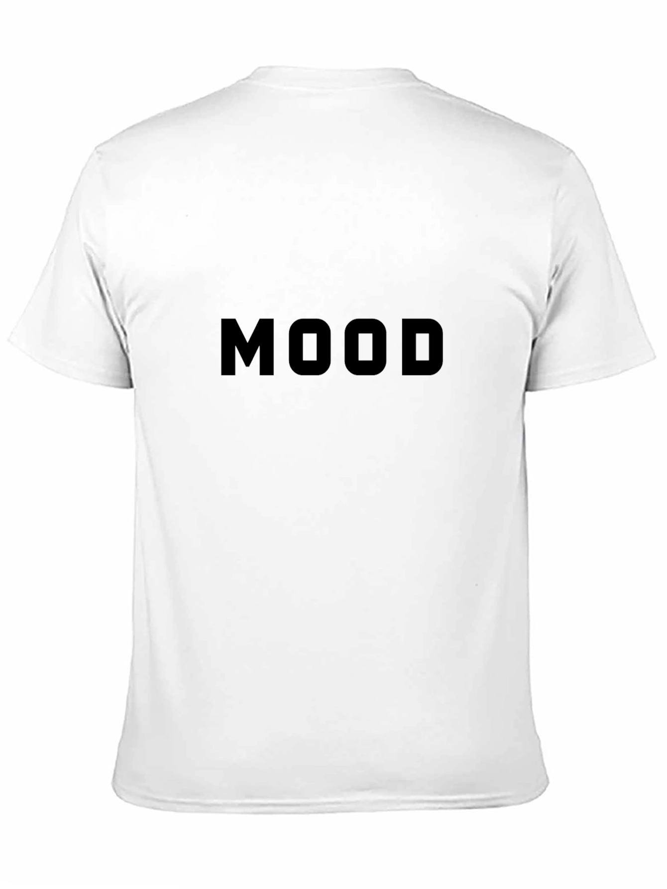 Camiseta Negra Mood para Hombre - Casual