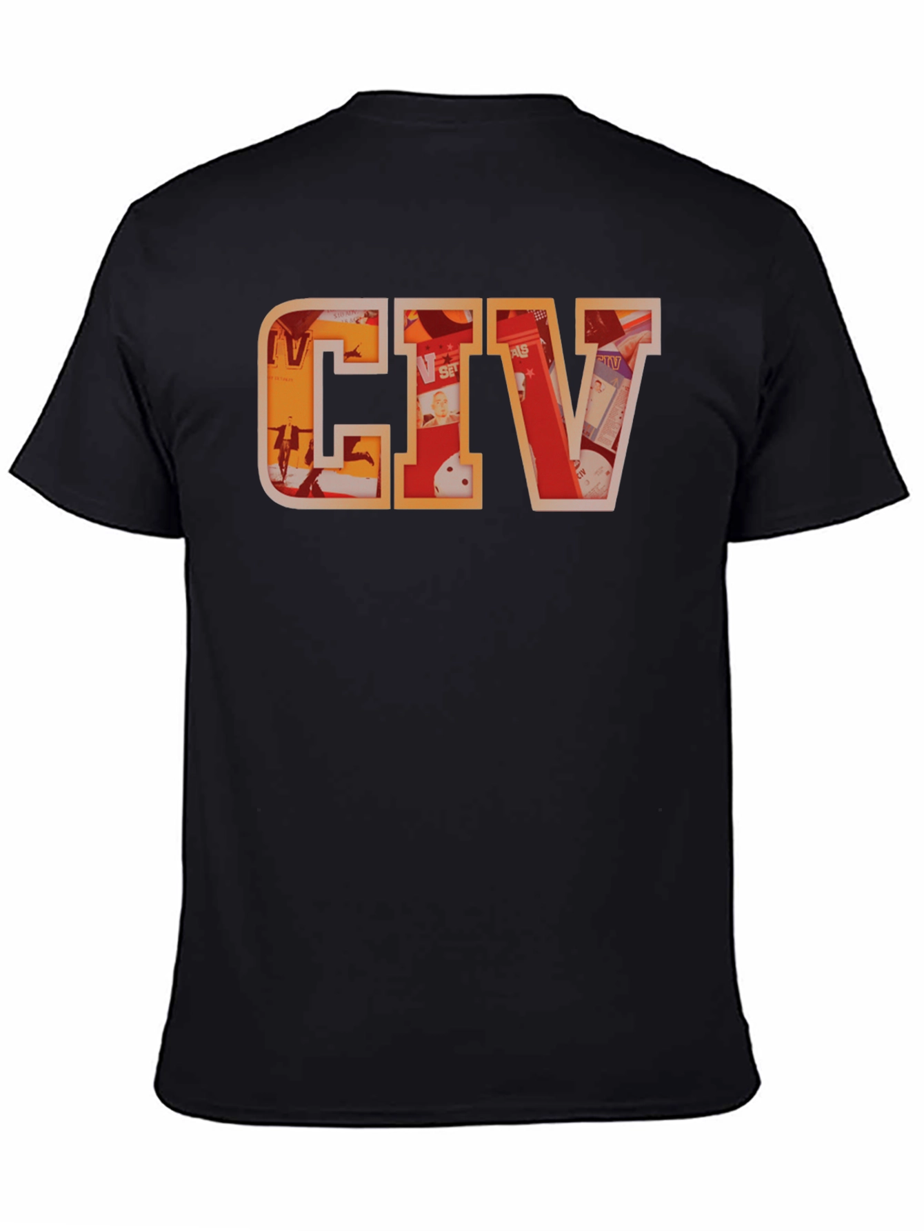 Camiseta Negra con Diseño CIV