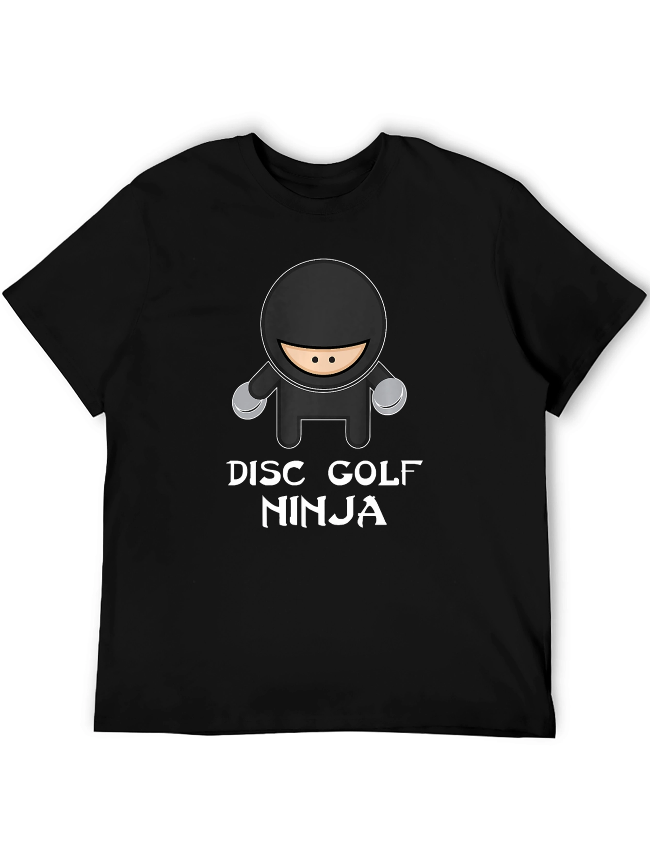 Camiseta Negra Ninja Golf de Disco