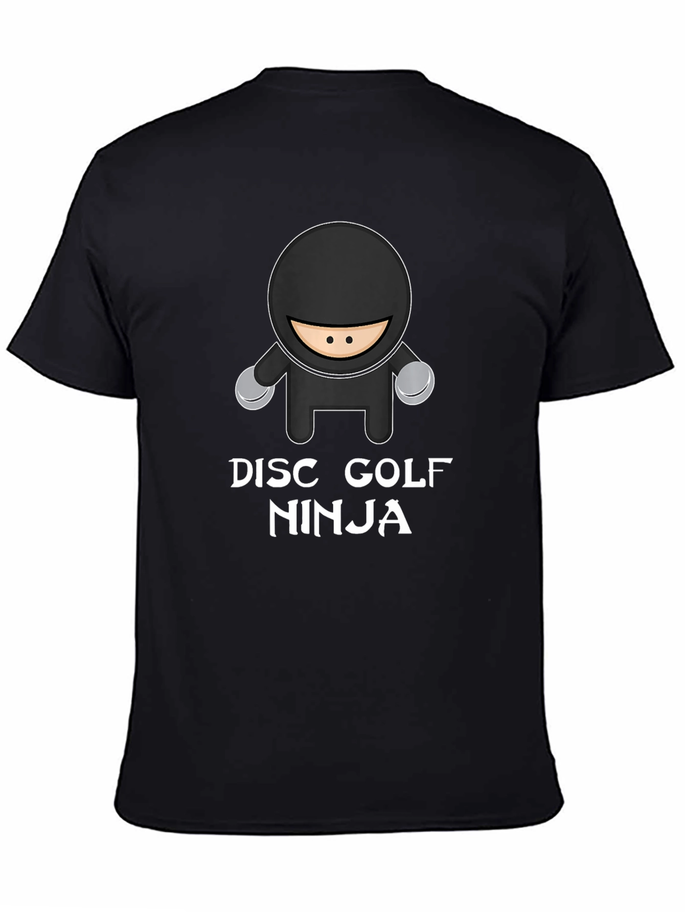 Camiseta Negra Ninja Golf de Disco